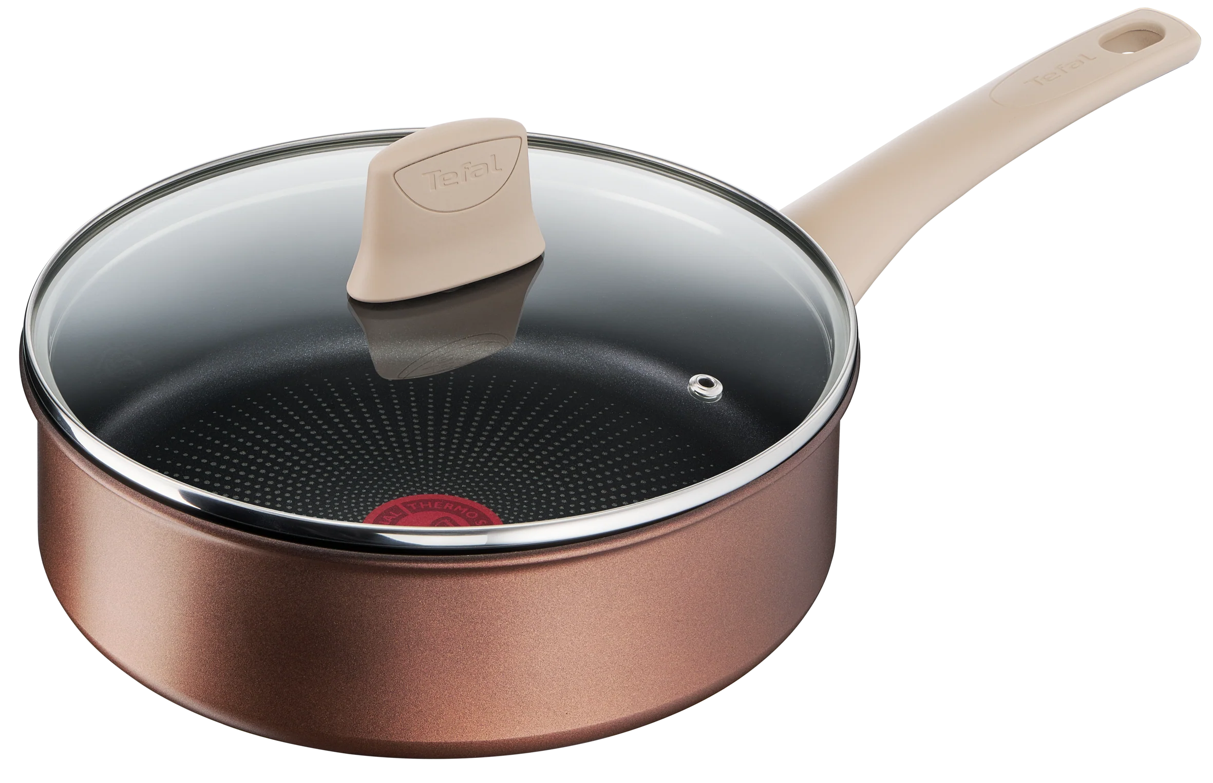Tefal Eco Respect Induction Non-Stick Sautepan 24cm + Lid