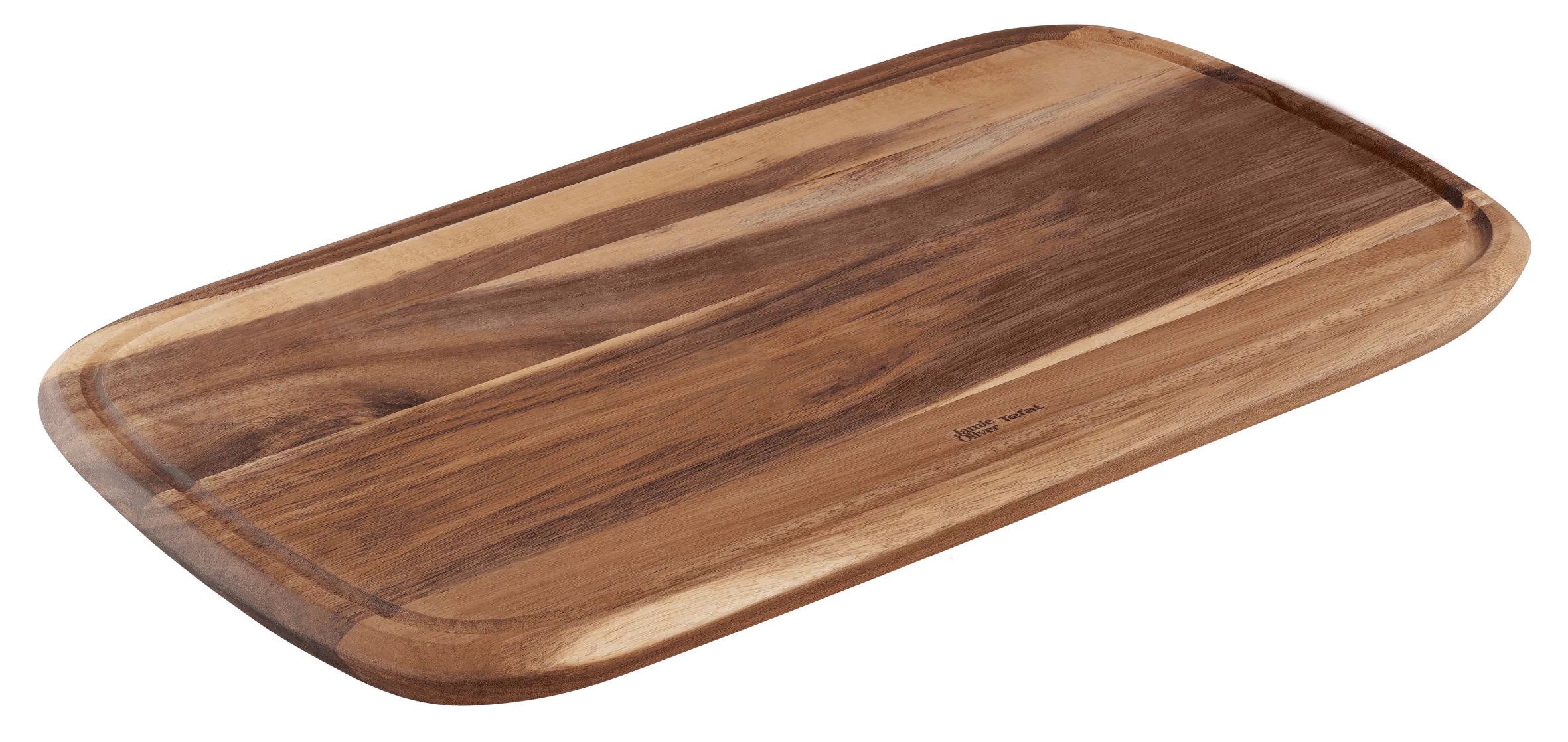 Jamie Oliver by Tefal Wooden Acacia Board - Large (49 x 28 x 2.5cm)