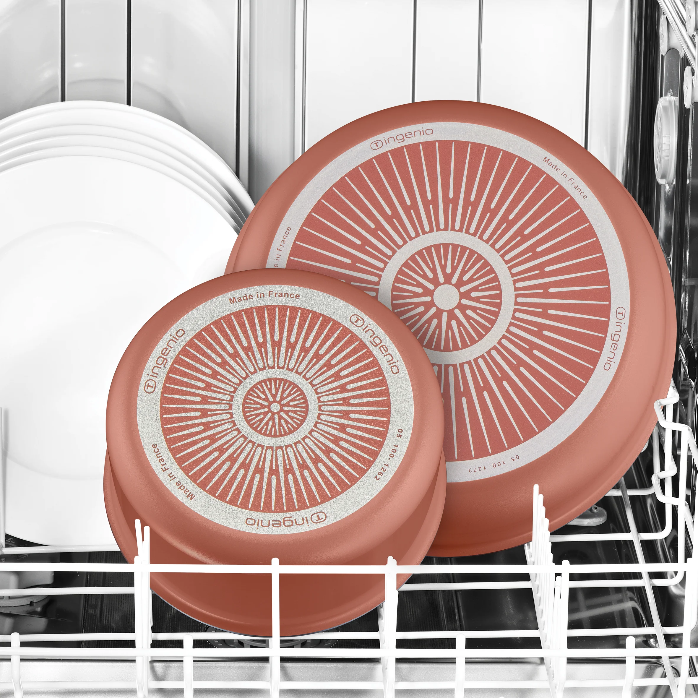 Tefal Ingenio XL Force Austral Red Non-Stick 6pc Set