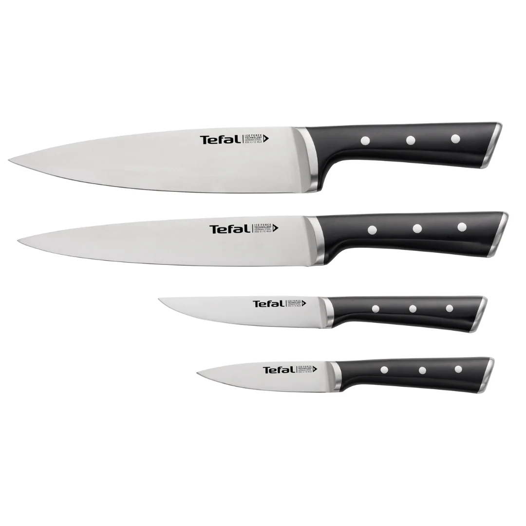 Tefal Ice Force Stainless Steel 4pc Set