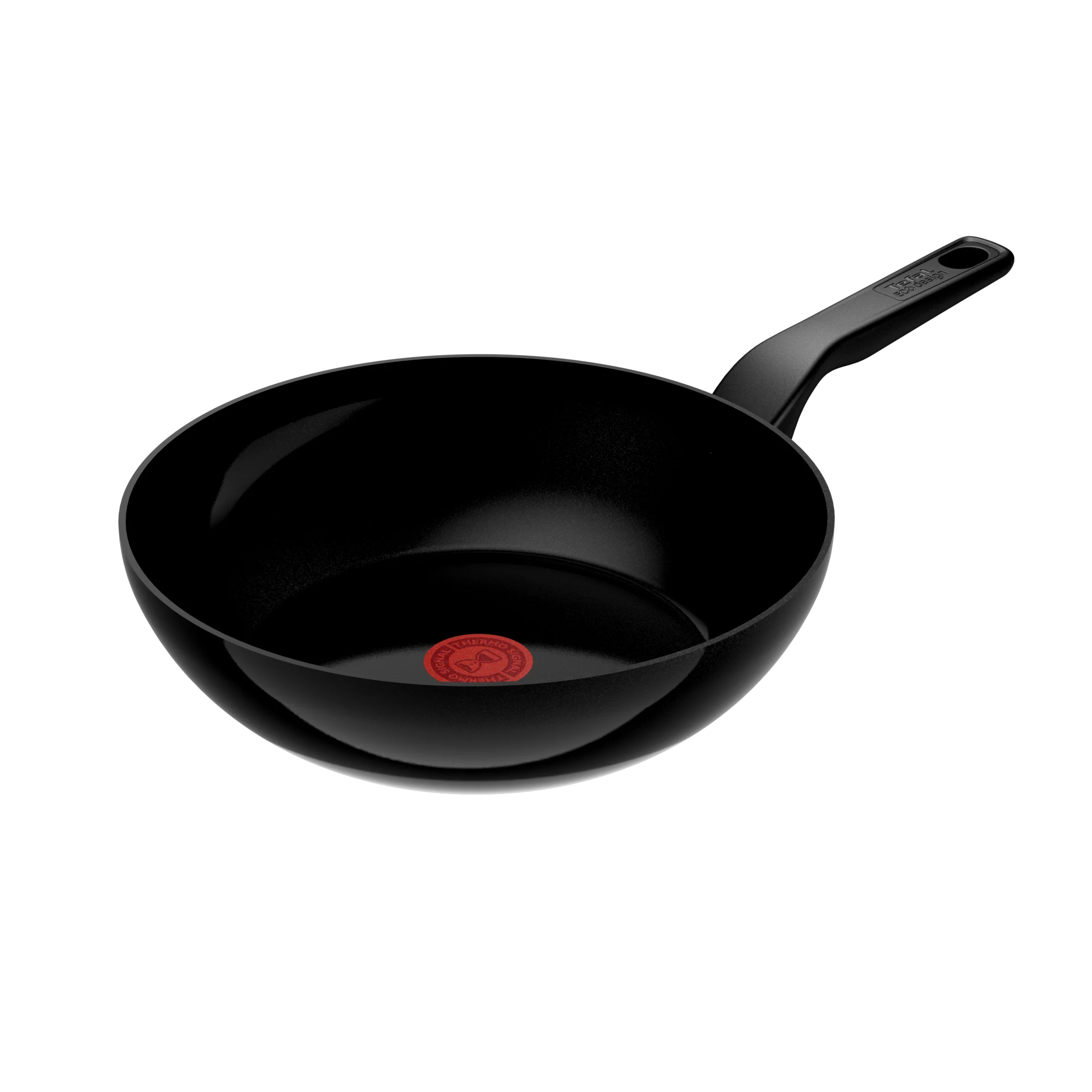 Tefal Renew Black Wok 28cm - C4321923 - Ceramic Non-Stick Coating