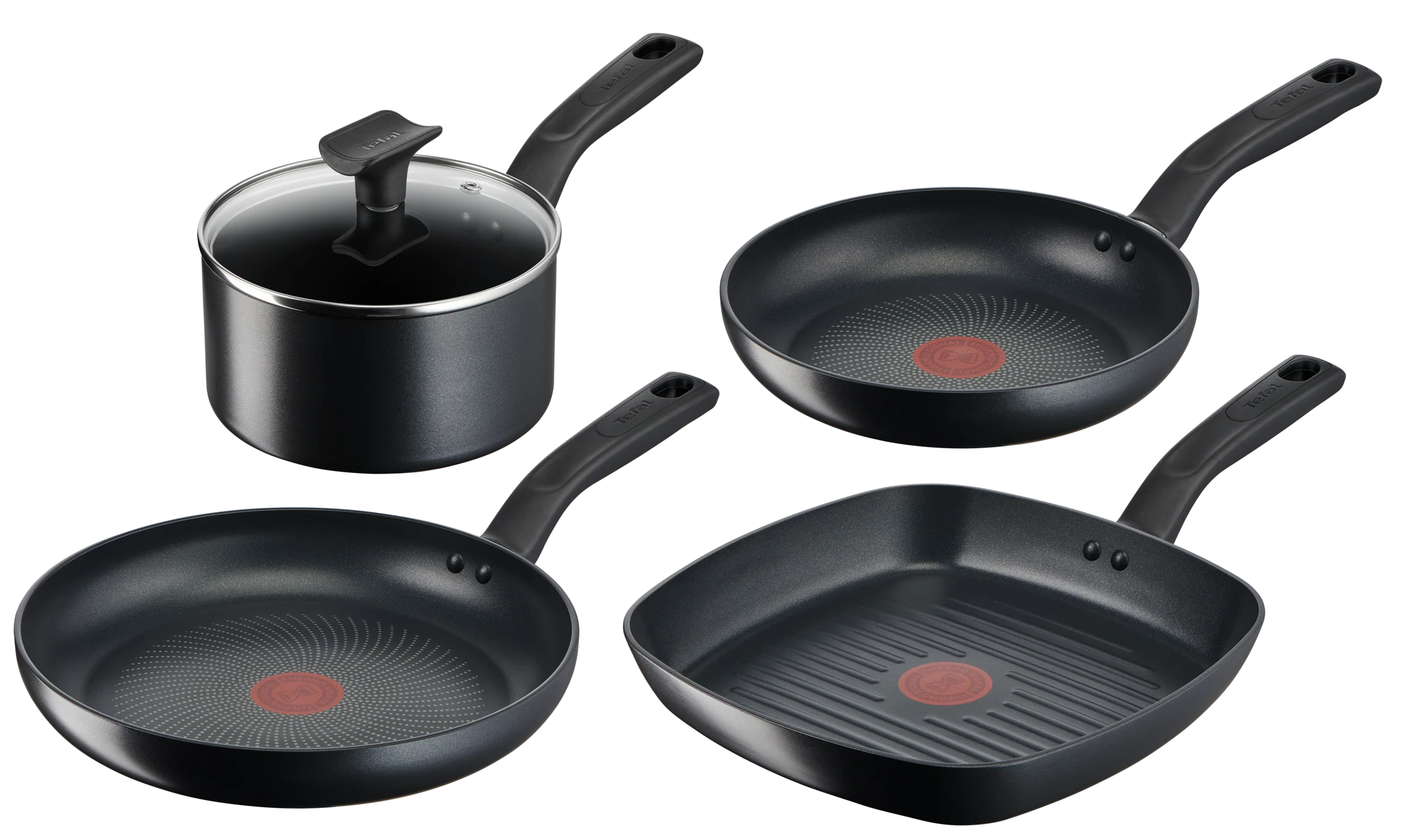 Tefal Total Induction Non-Stick 4pc Set