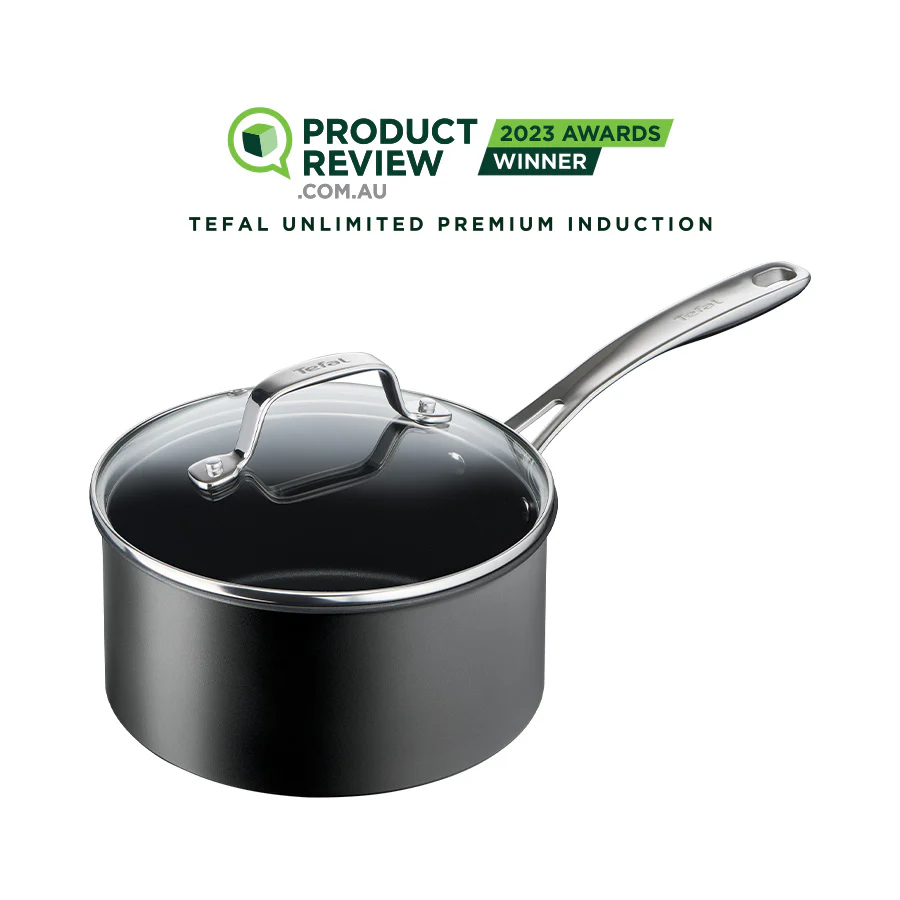 Tefal Unlimited Premium Non-Stick Induction Saucepan 18cm + Lid