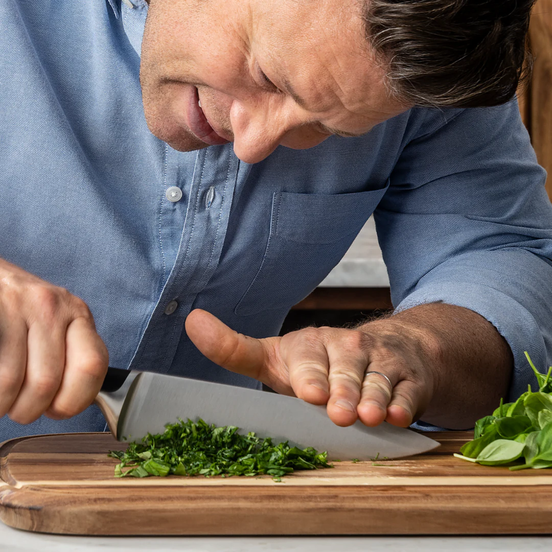 Jamie Oliver by Tefal Stainless Steel The Essential 2pc Knife Set