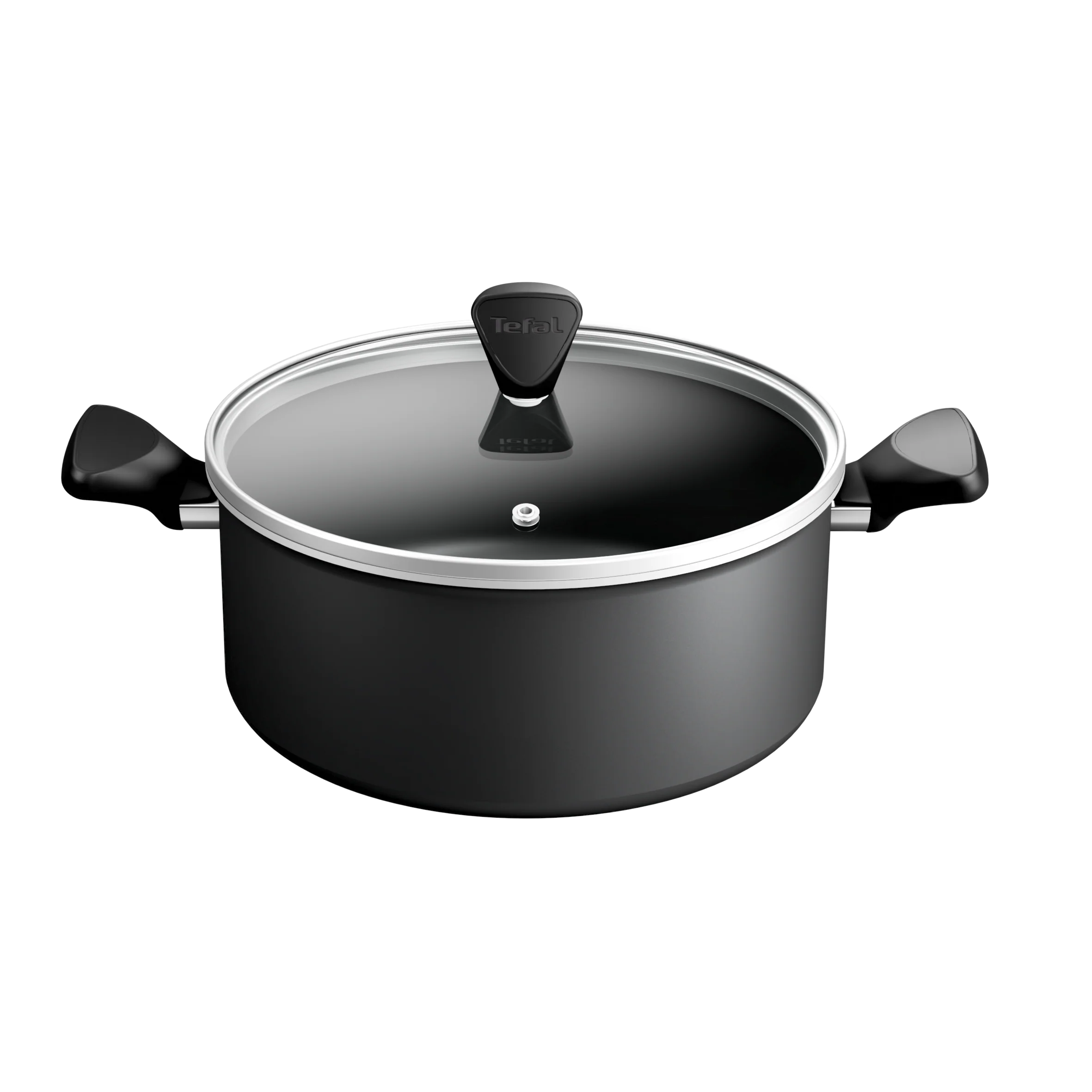 Tefal React Induction Non-Stick Stewpot + Lid 24cm/4.5L