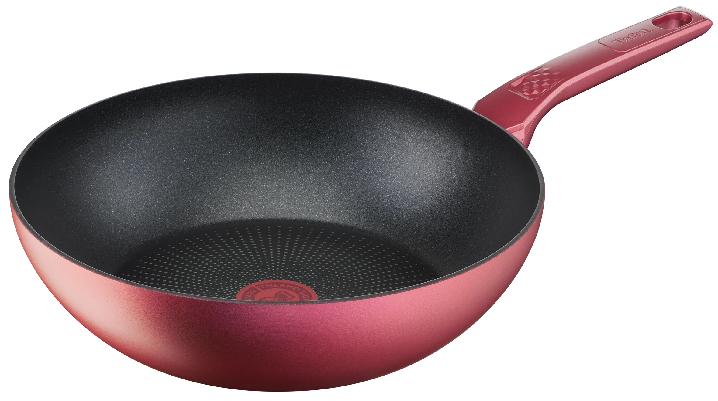 Tefal Daily Chef Red Non-Stick Induction Wok 28cm