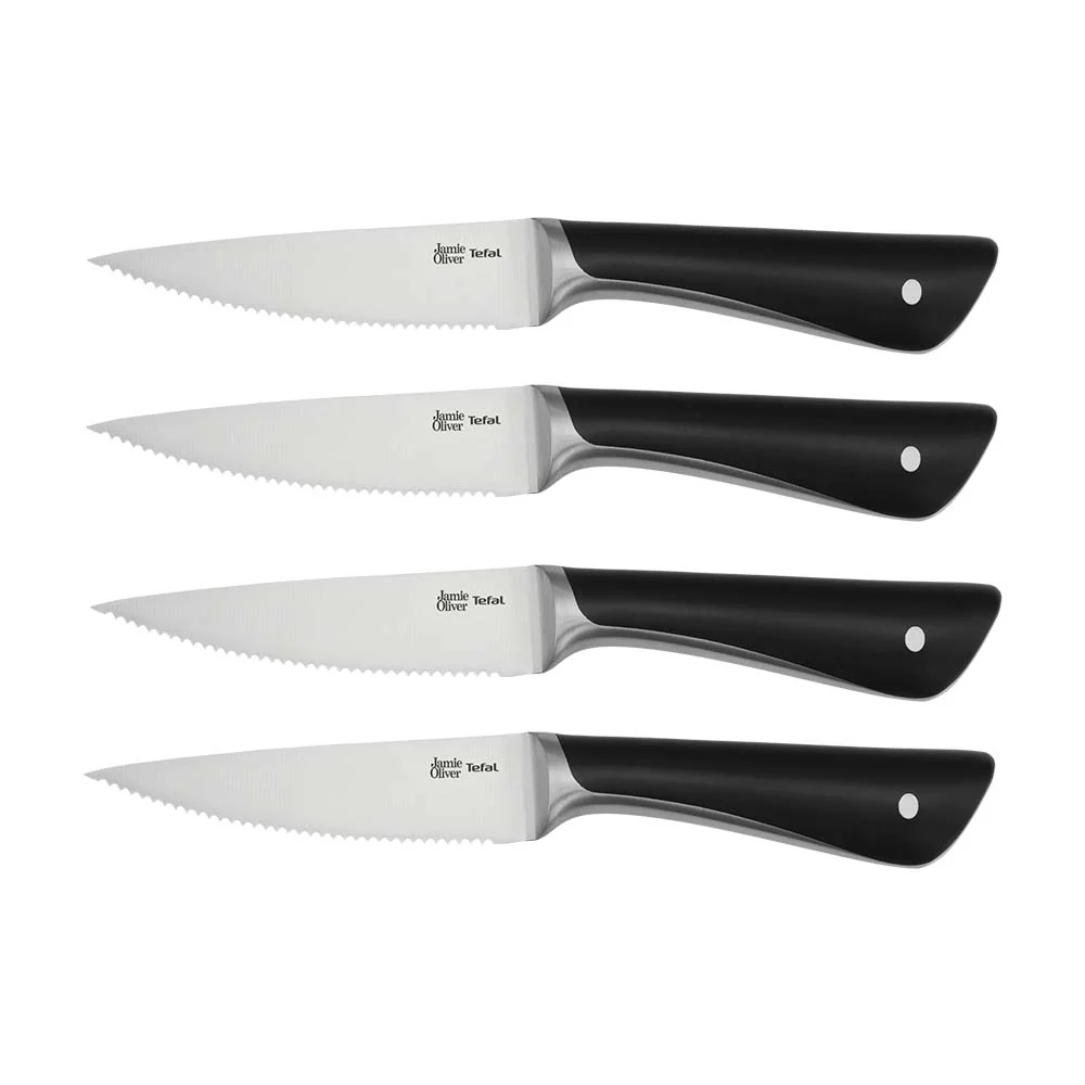 Jamie Oliver by Tefal Stainless Steel Steak Knife 11cm Set of 4