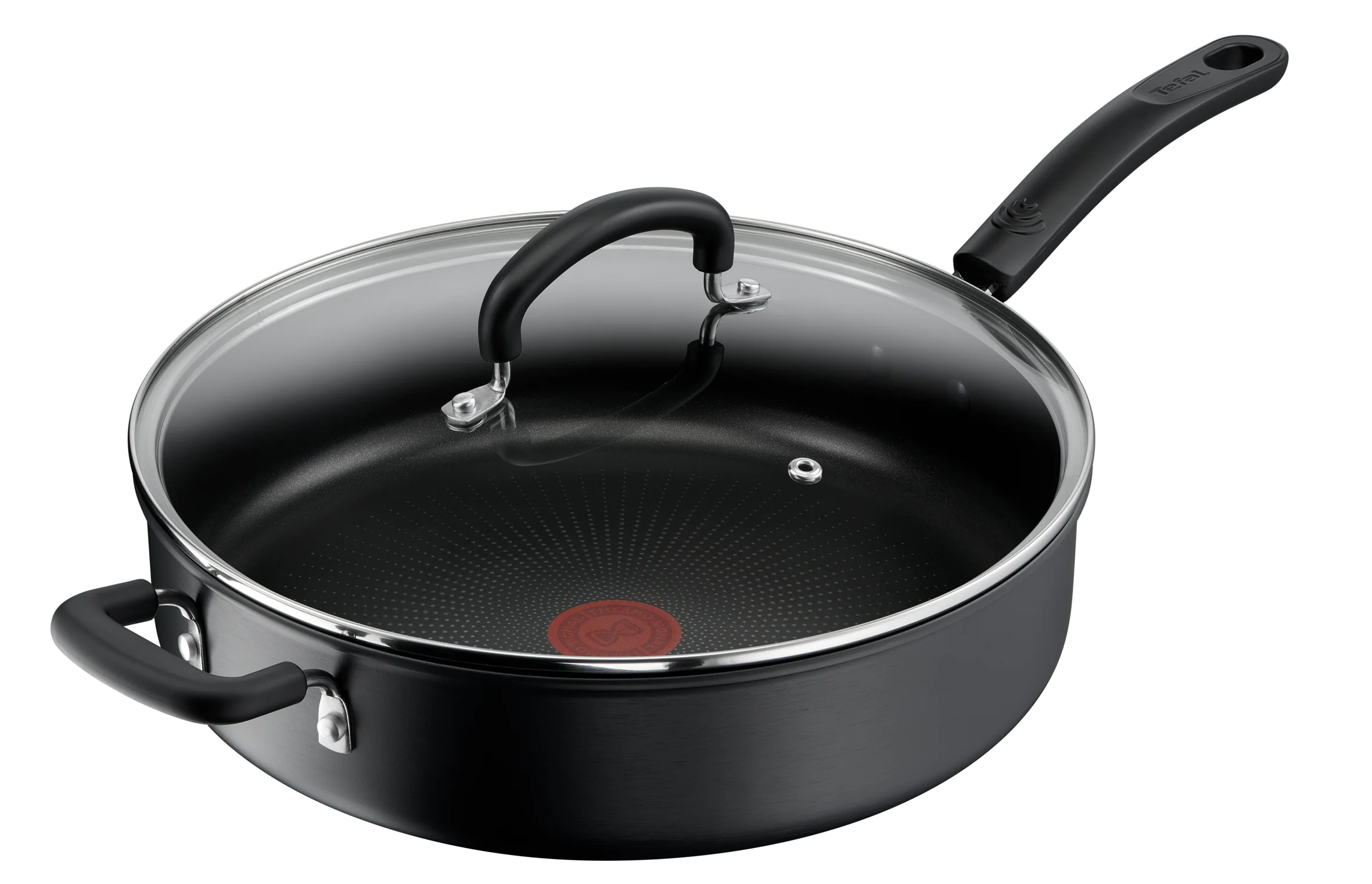 Tefal Specialty Hard Anodised Non-Stick Sautepan 30cm + Lid