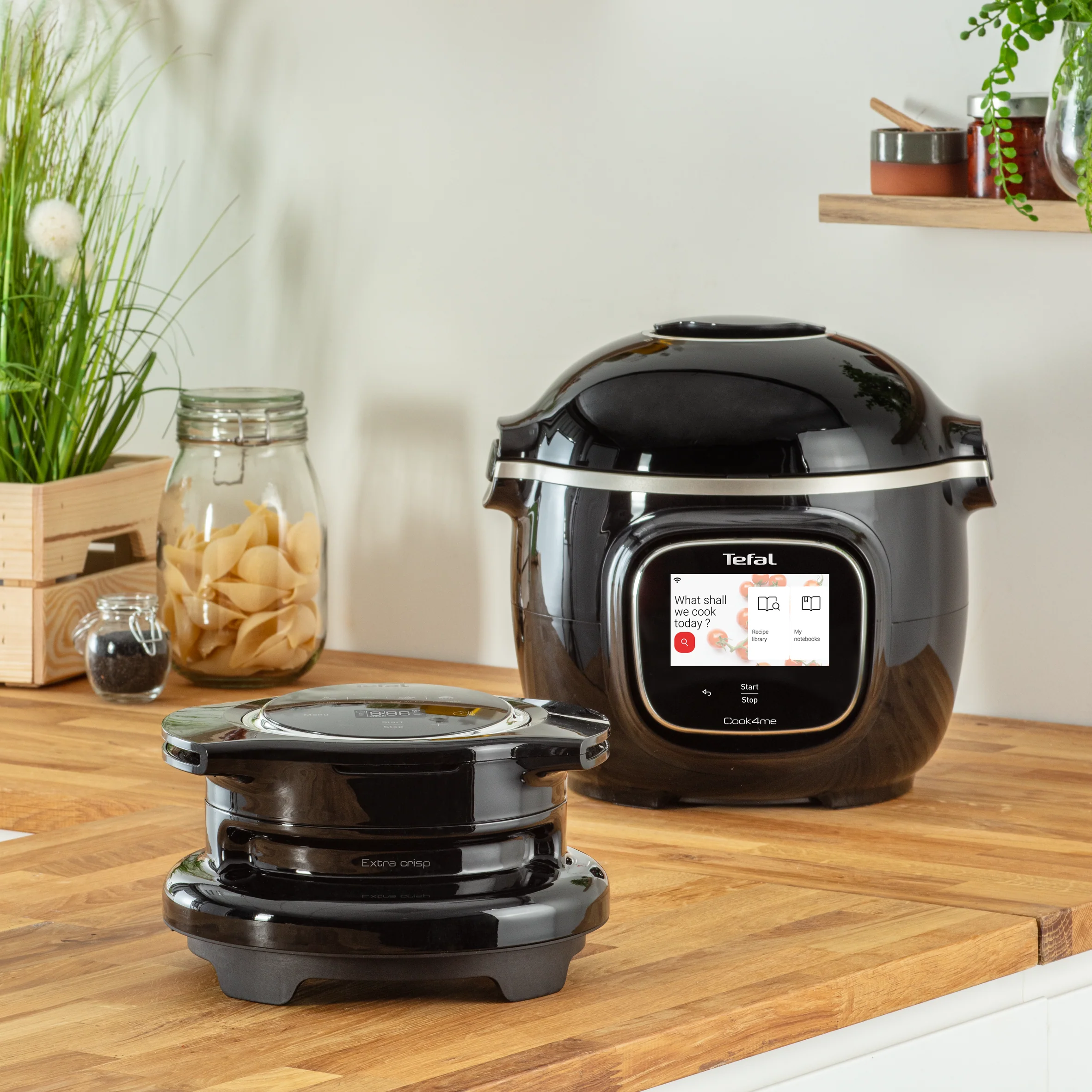 Tefal Cook4me Touch CY9128B Express Smart Multicooker & Pressure Cooker & BONUS Extra Crisp Lid