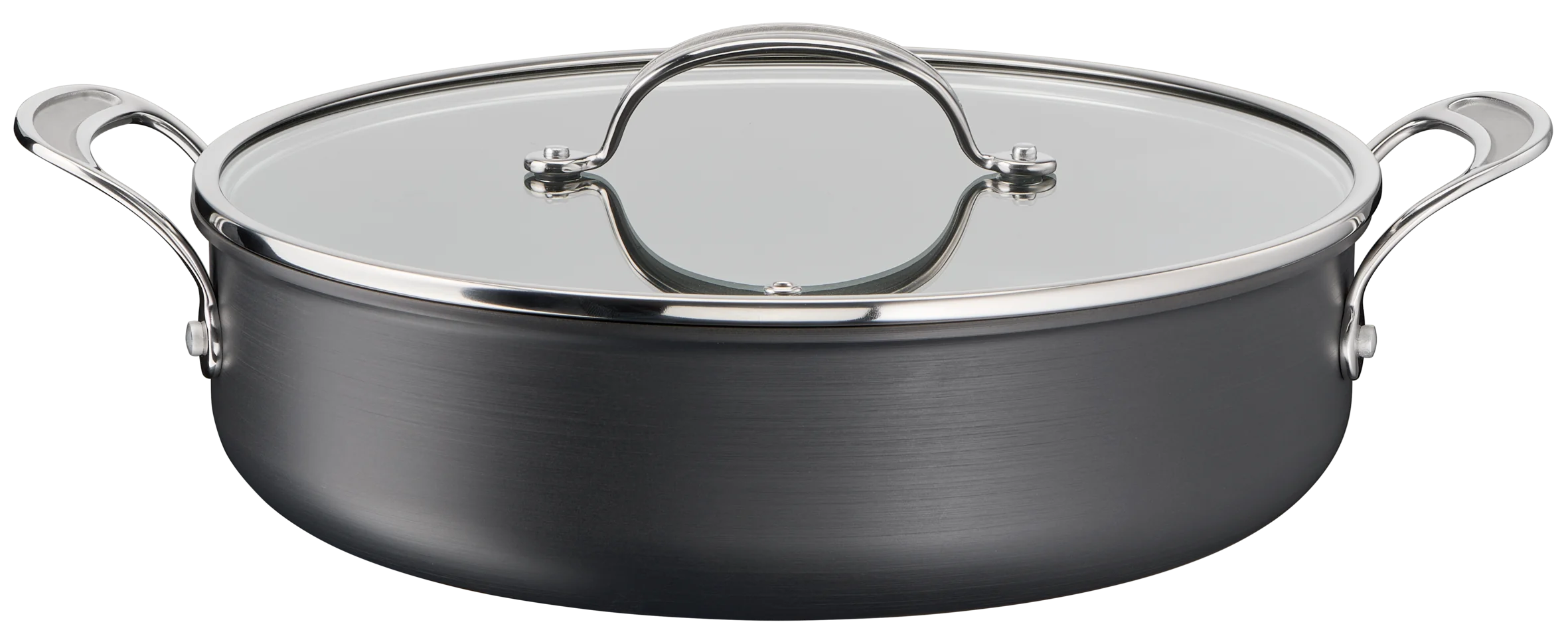 Jamie Oliver by Tefal Cooks Classic Induction Non-Stick Hard Anodised All-In-One Pan 30cm + Lid