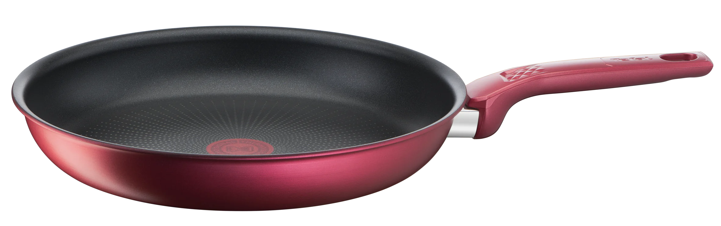 Tefal Daily Chef Red Non-Stick Induction Twin Pack Frypan Set 22/28cm
