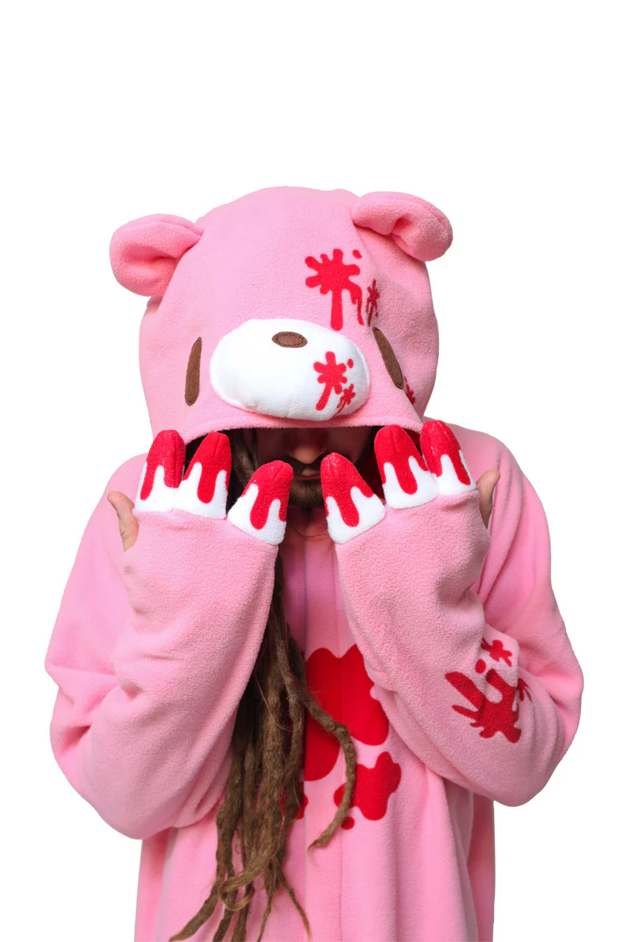 Pink Gloomy Bear Kigurumi
