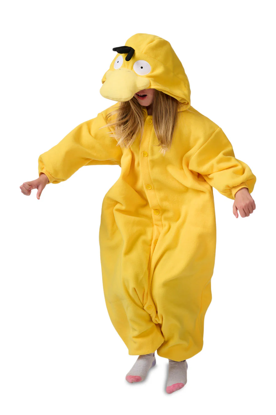 Kids Psyduck Pokémon Kigurumi Ages 5-9