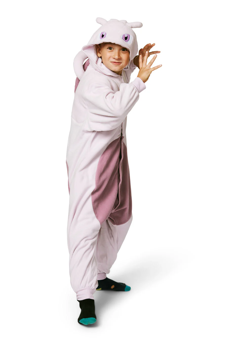 Kids Mewtwo Pokémon Kigurumi Ages 5-9