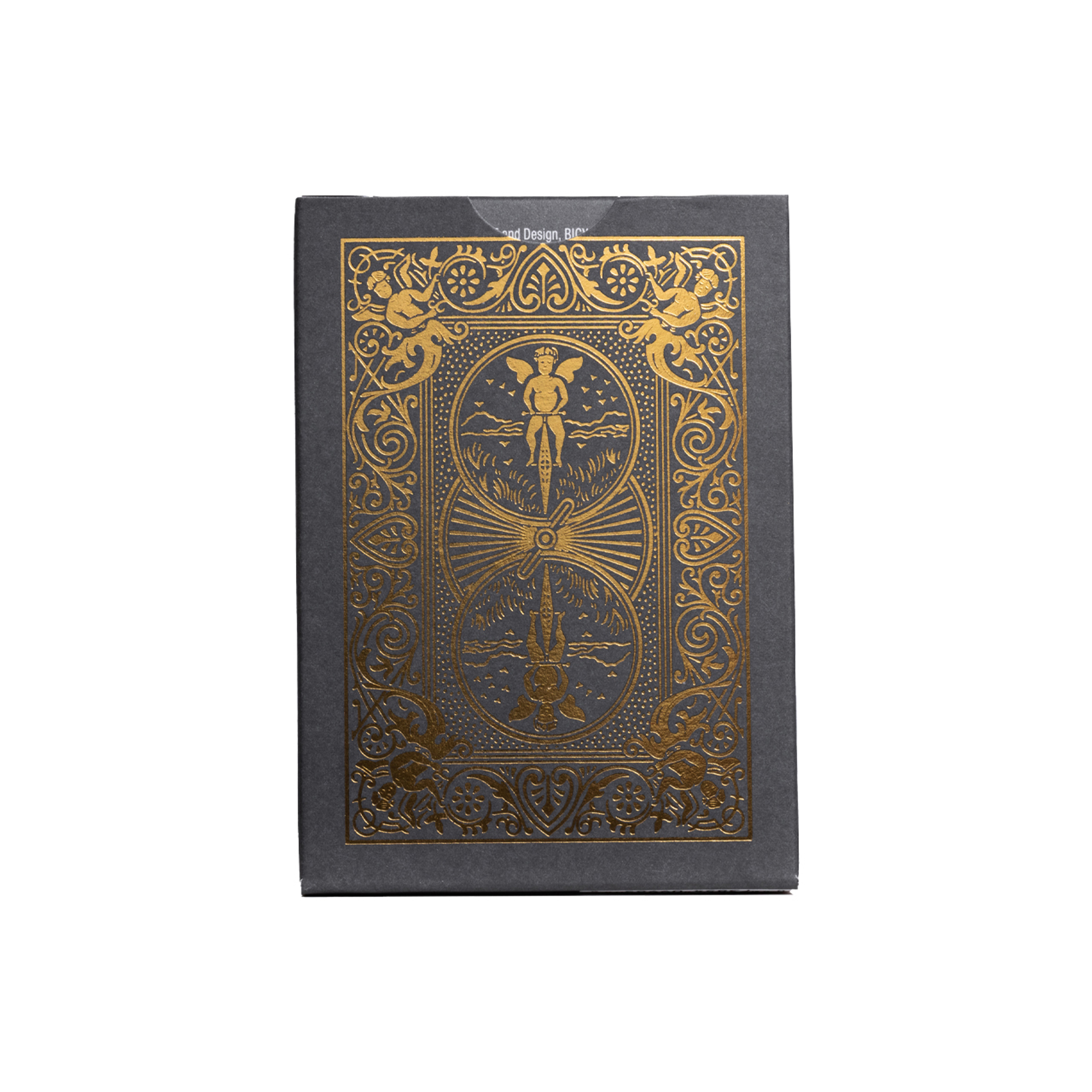 Black and Gold Metalluxe Playing Cards