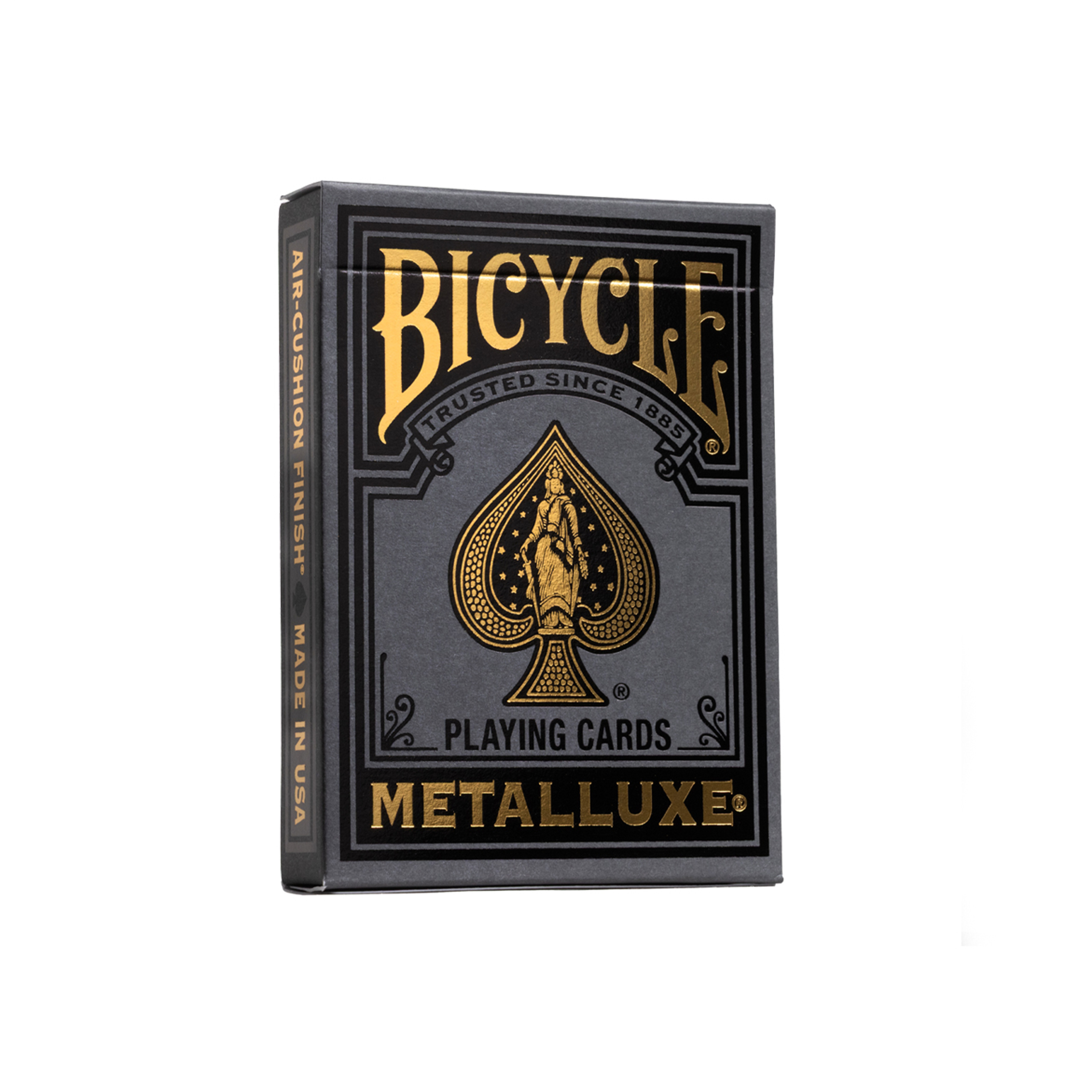 Black and Gold Metalluxe Playing Cards