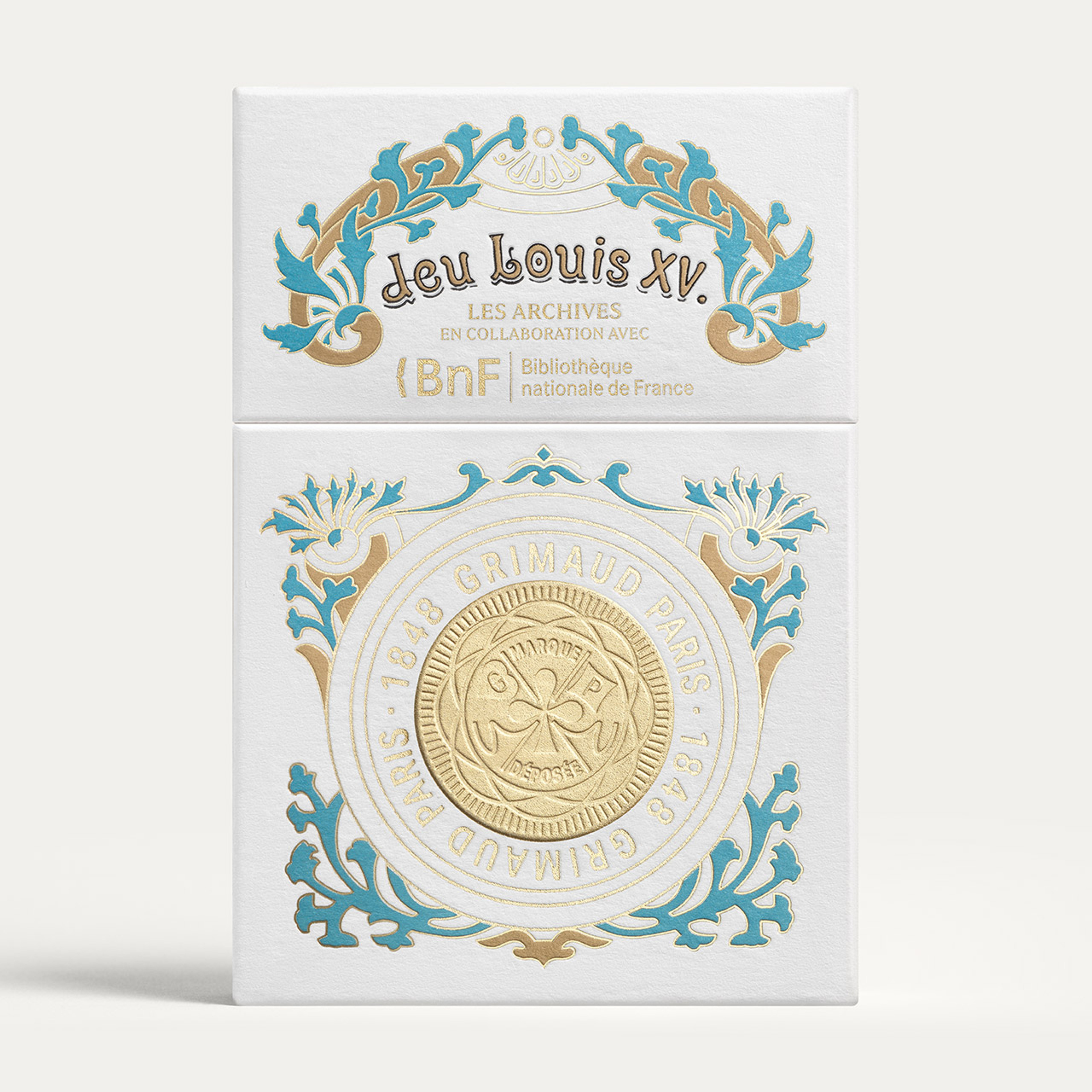 N°1503: The Archives in Collaboration with the BNF - Louis XV. Dolphin Blue