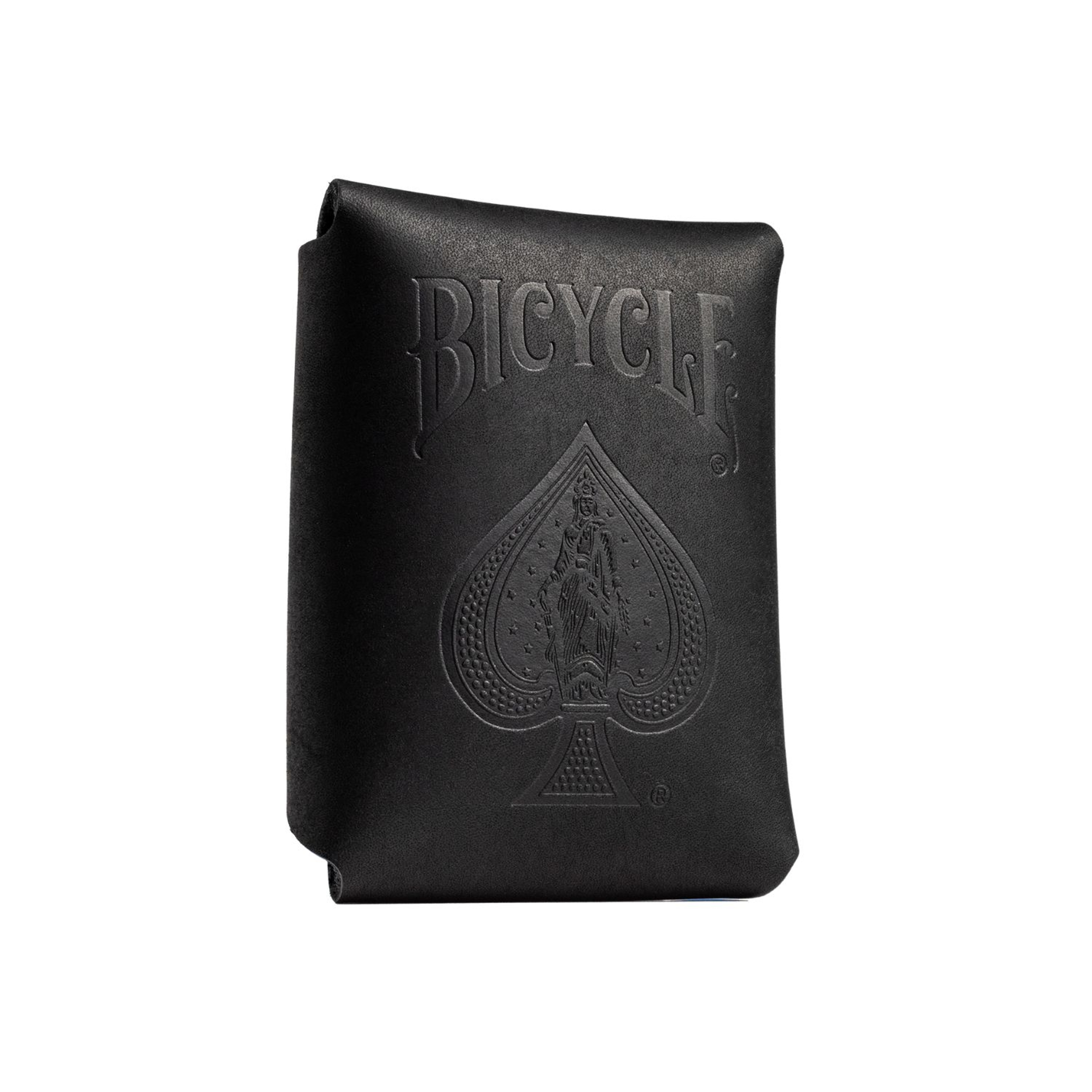 Leather Card Case. Black