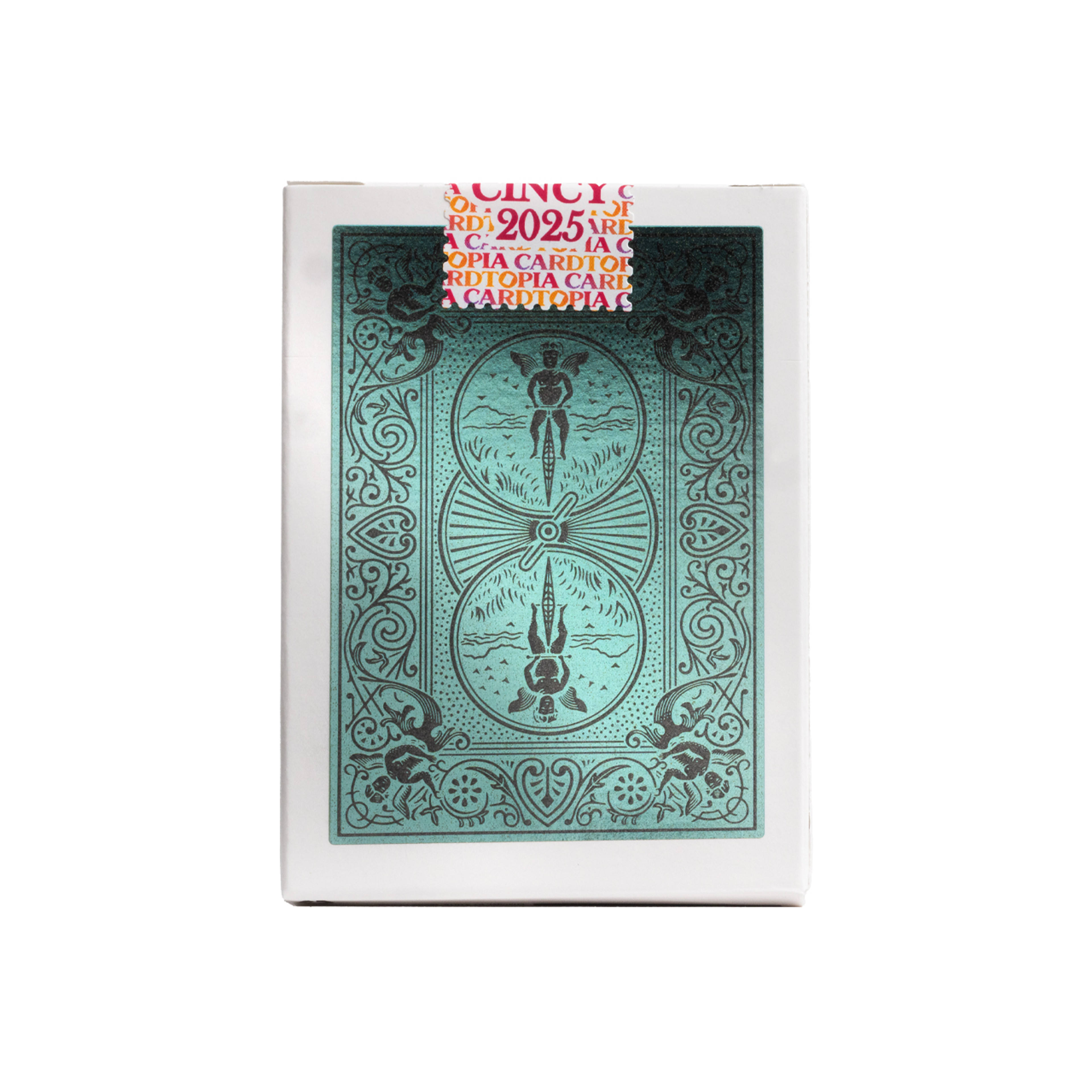 Rick Smith Jr Playing Cards Aqua. Throwing Edition