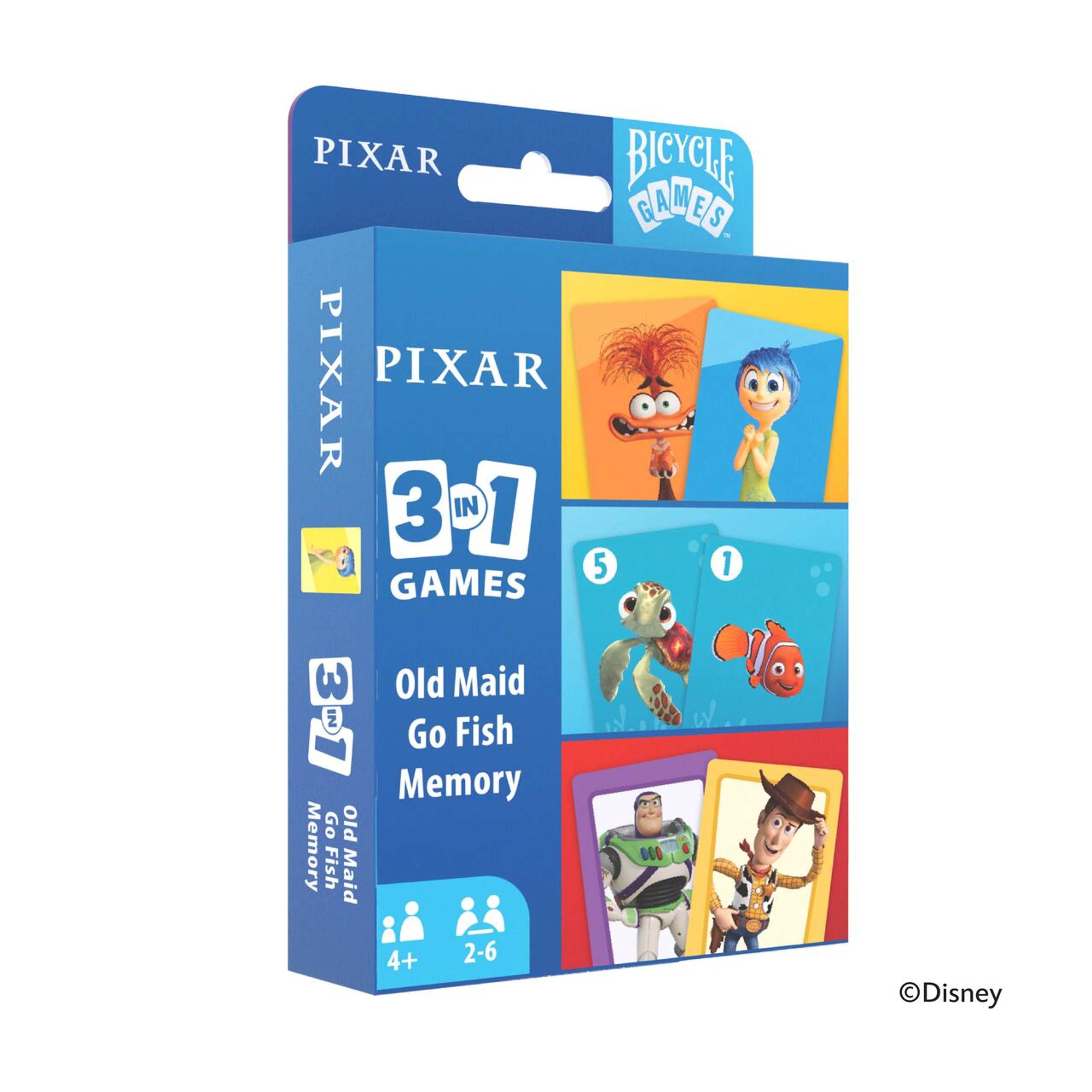 Disney and Pixar 3 in 1 Games