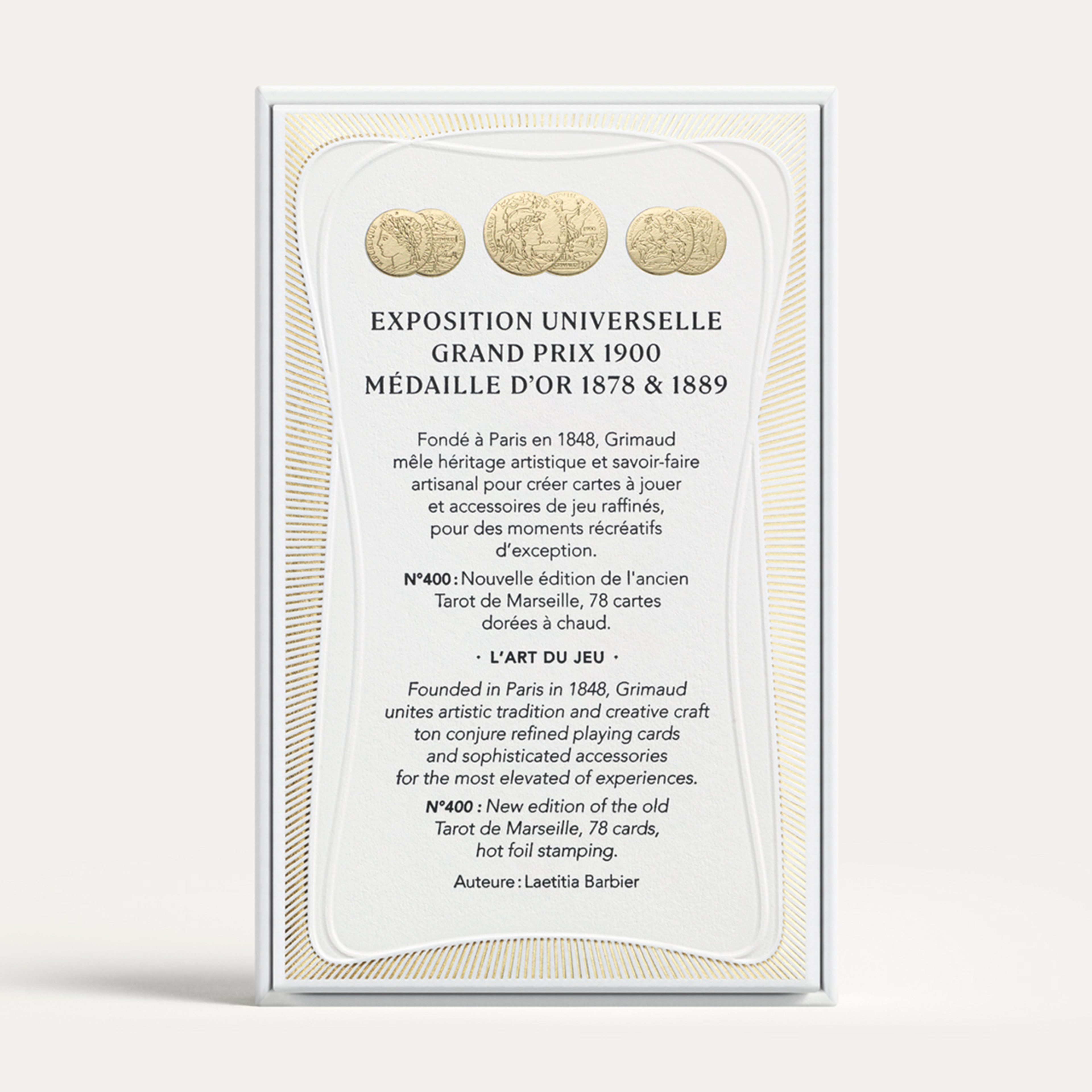 N°400 : New Edition of the Old Tarot de Marseille (English)