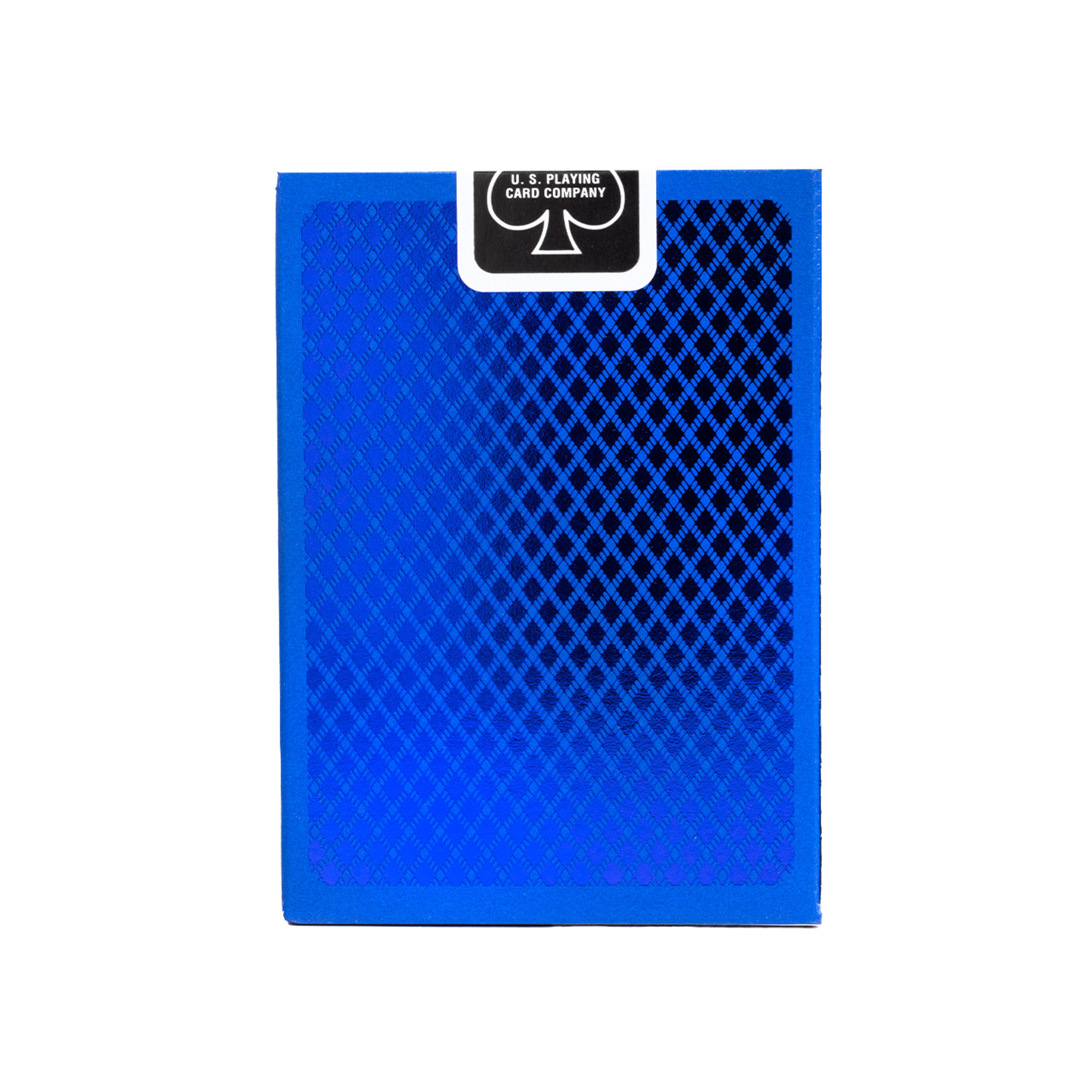 Metalluxe Blue Playing Cards. Diamond Back