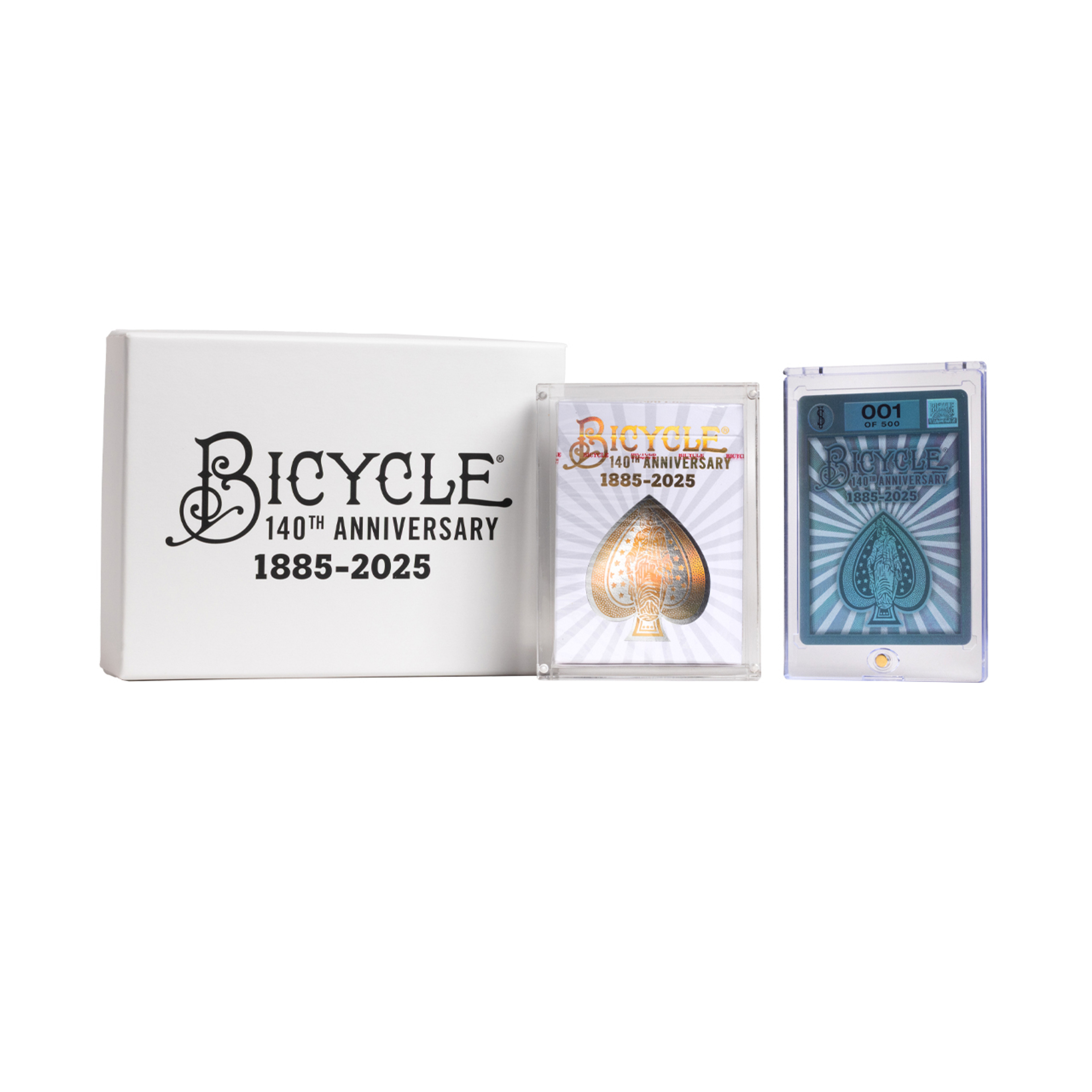 Bicycle 140th Collector's Box Set. Silver Edition