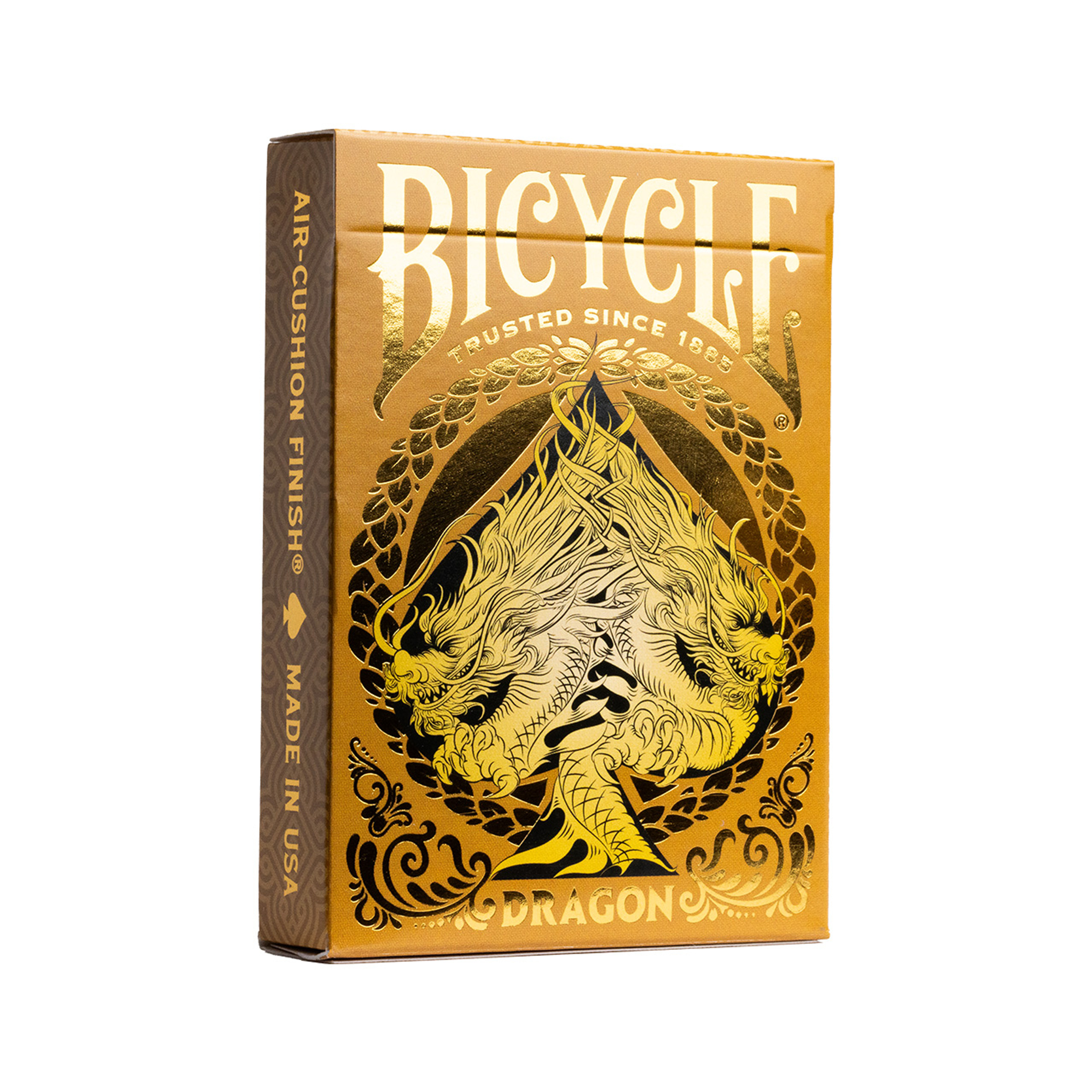 Gold Dragon Playing Cards