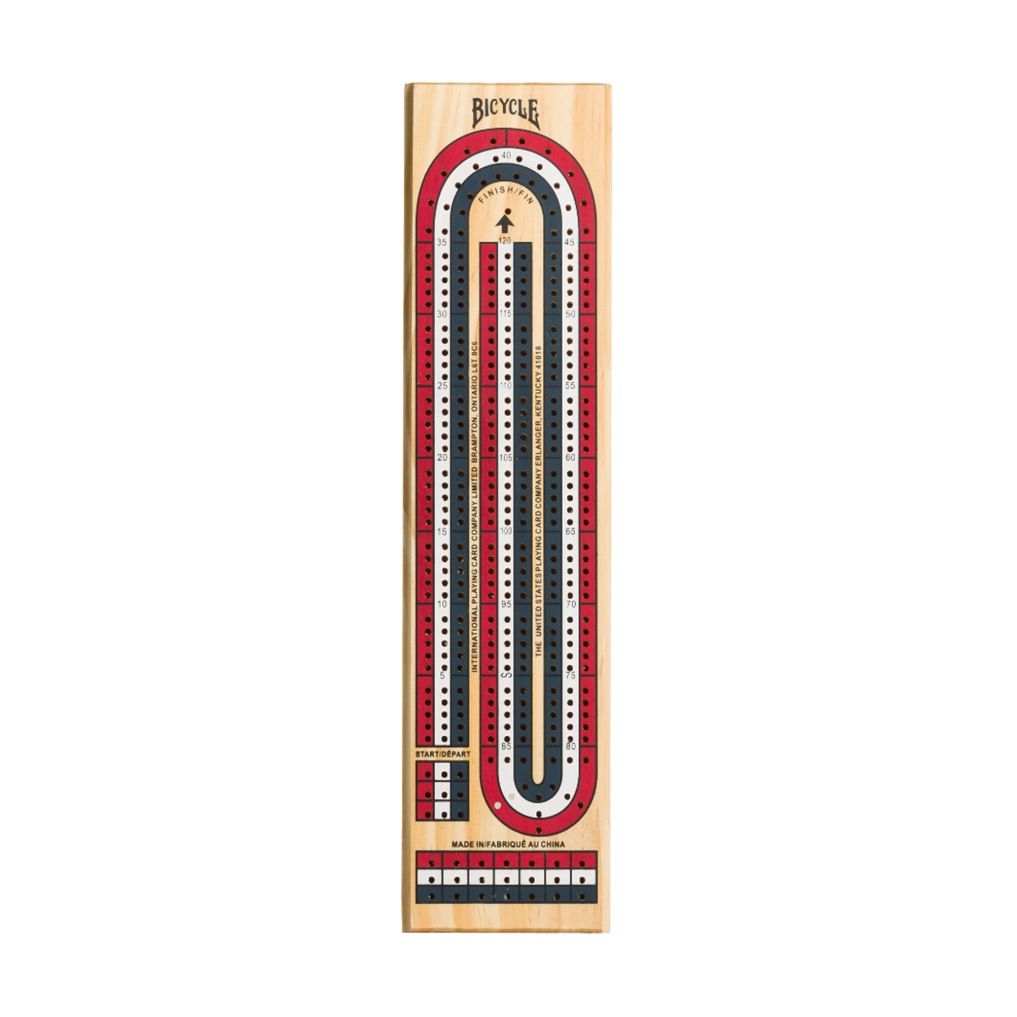Cribbage Board. 3-Track