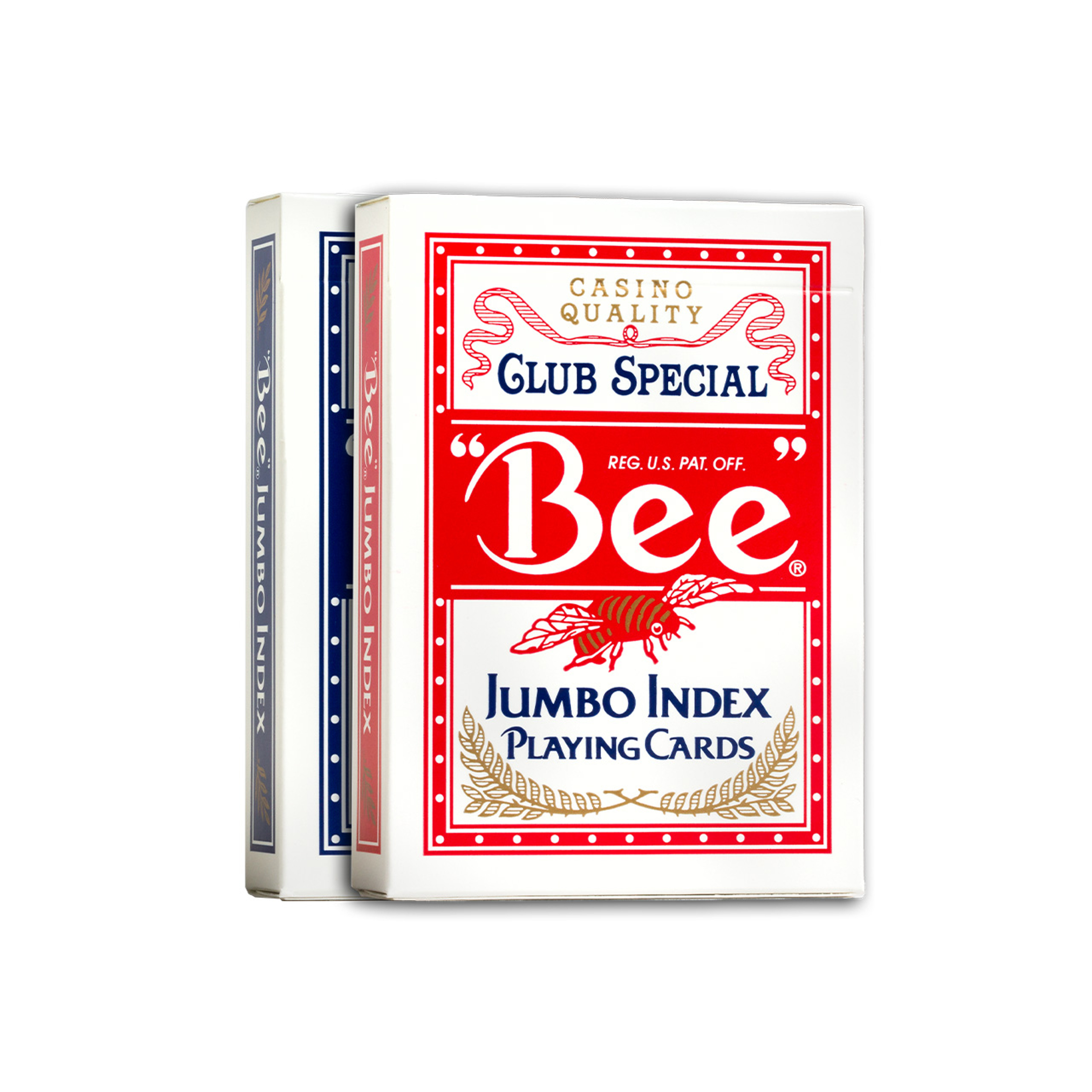 Jumbo Index Playing Cards. Red OR Blue