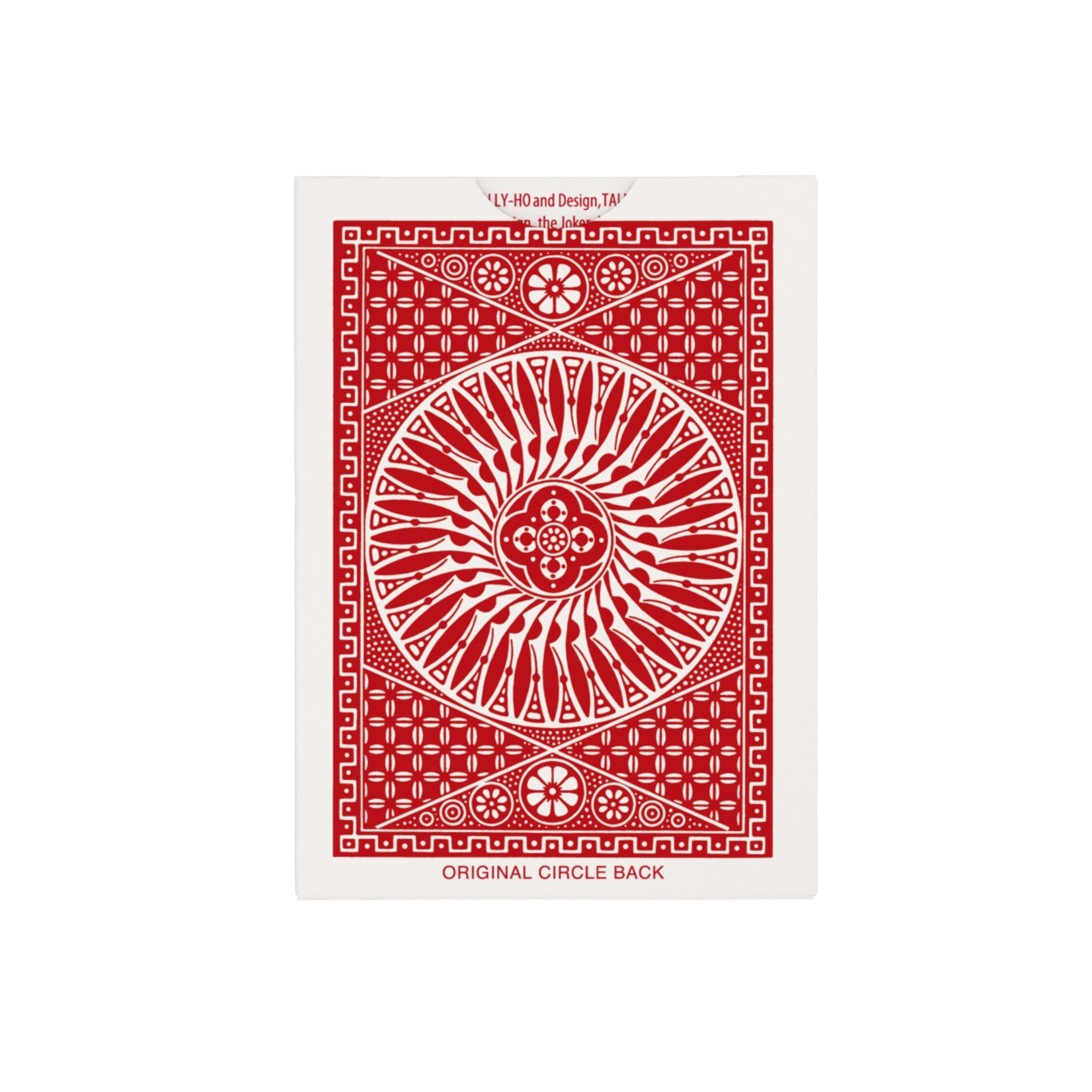 Circle Back Playing Cards. Red or Blue