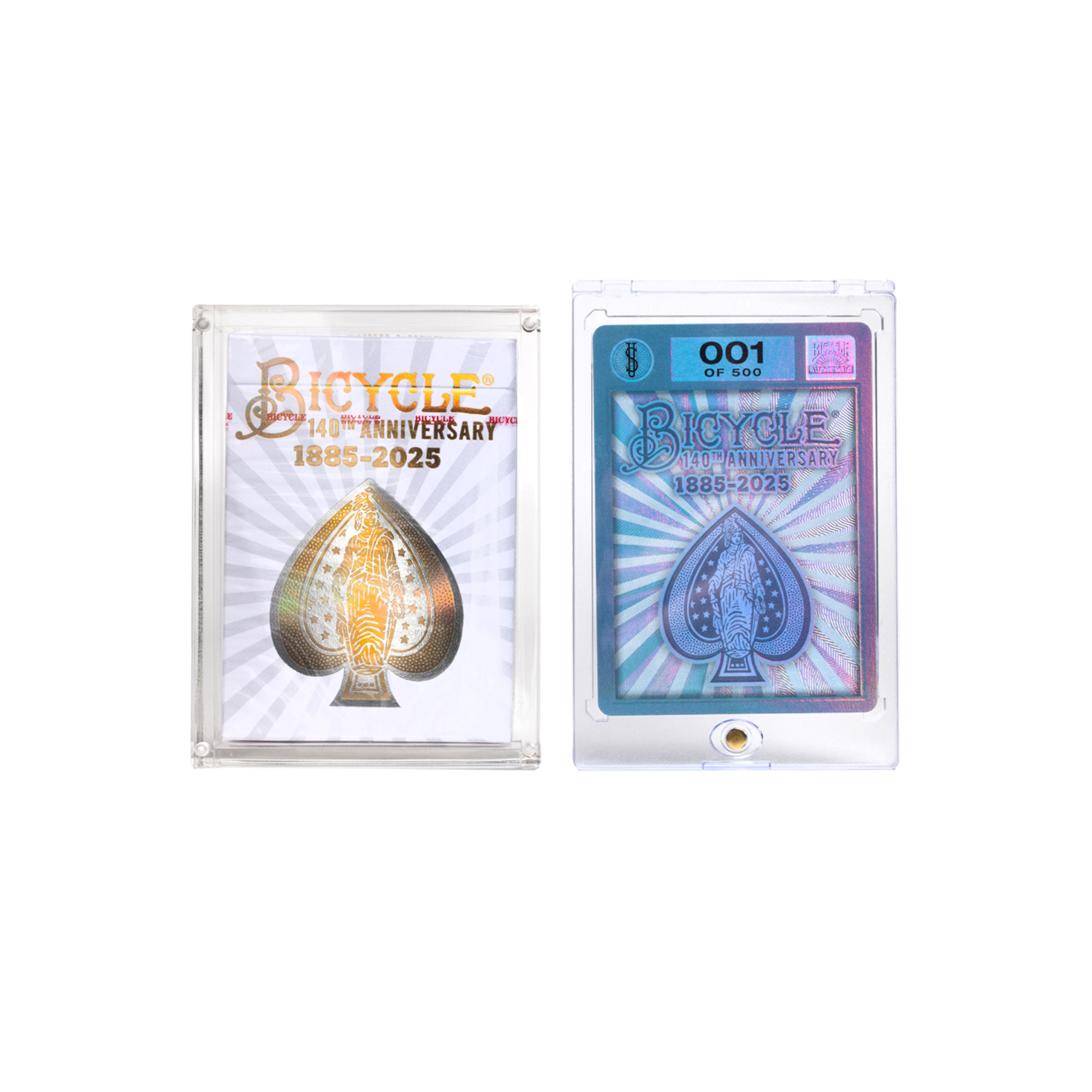 Bicycle 140th Collector's Box Set. Silver Edition