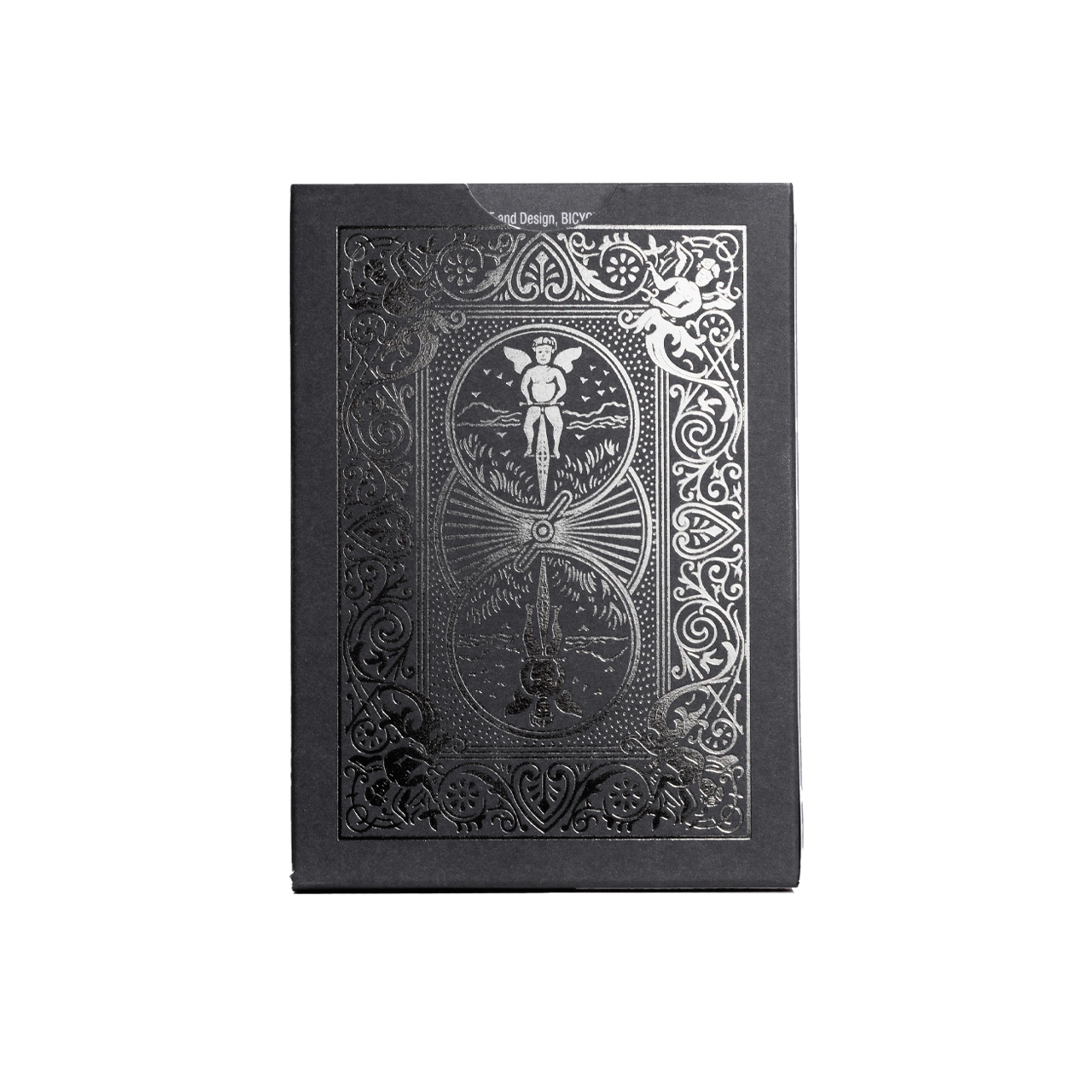 Black and Silver Metalluxe Playing Cards