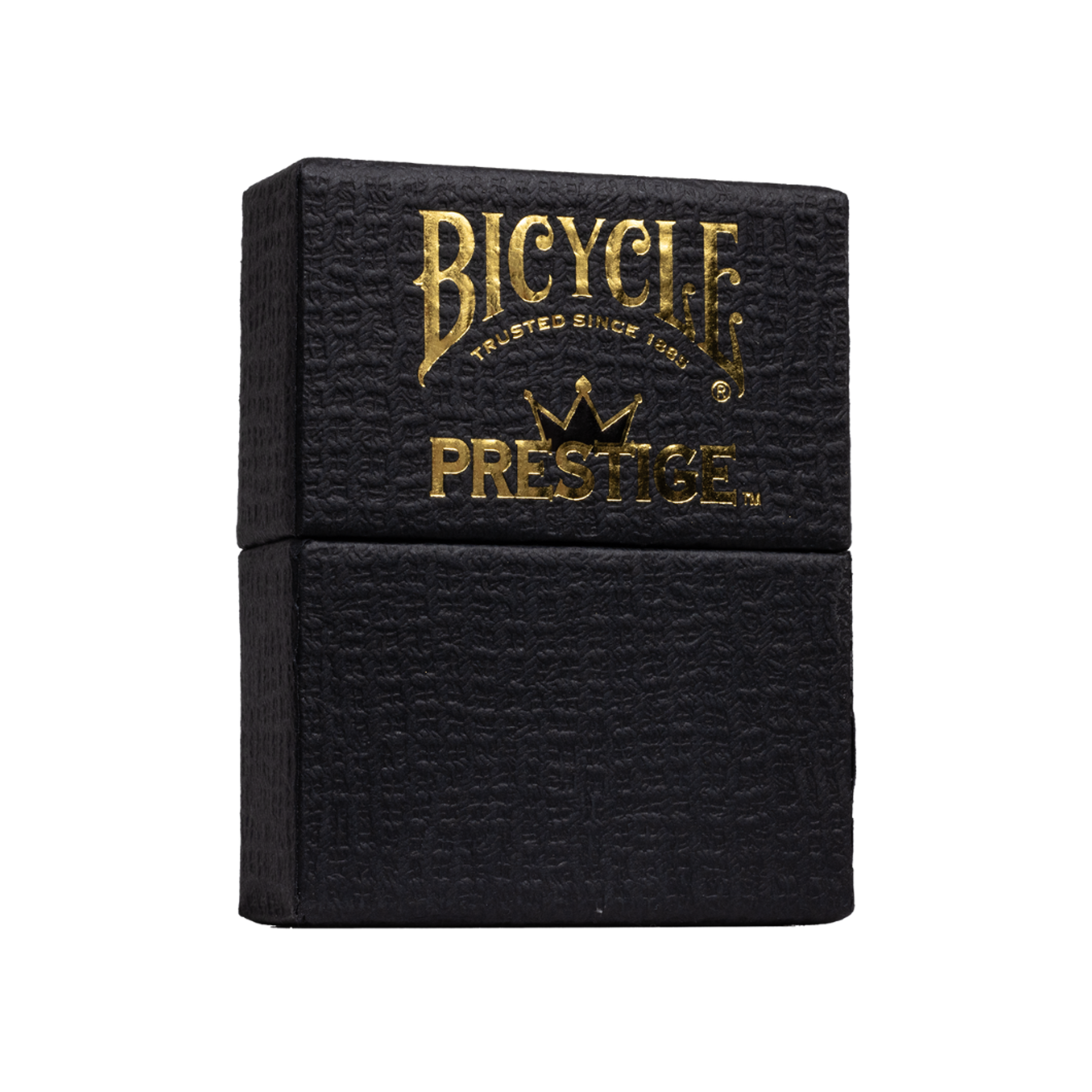 Prestige Plastic Playing Cards. Black