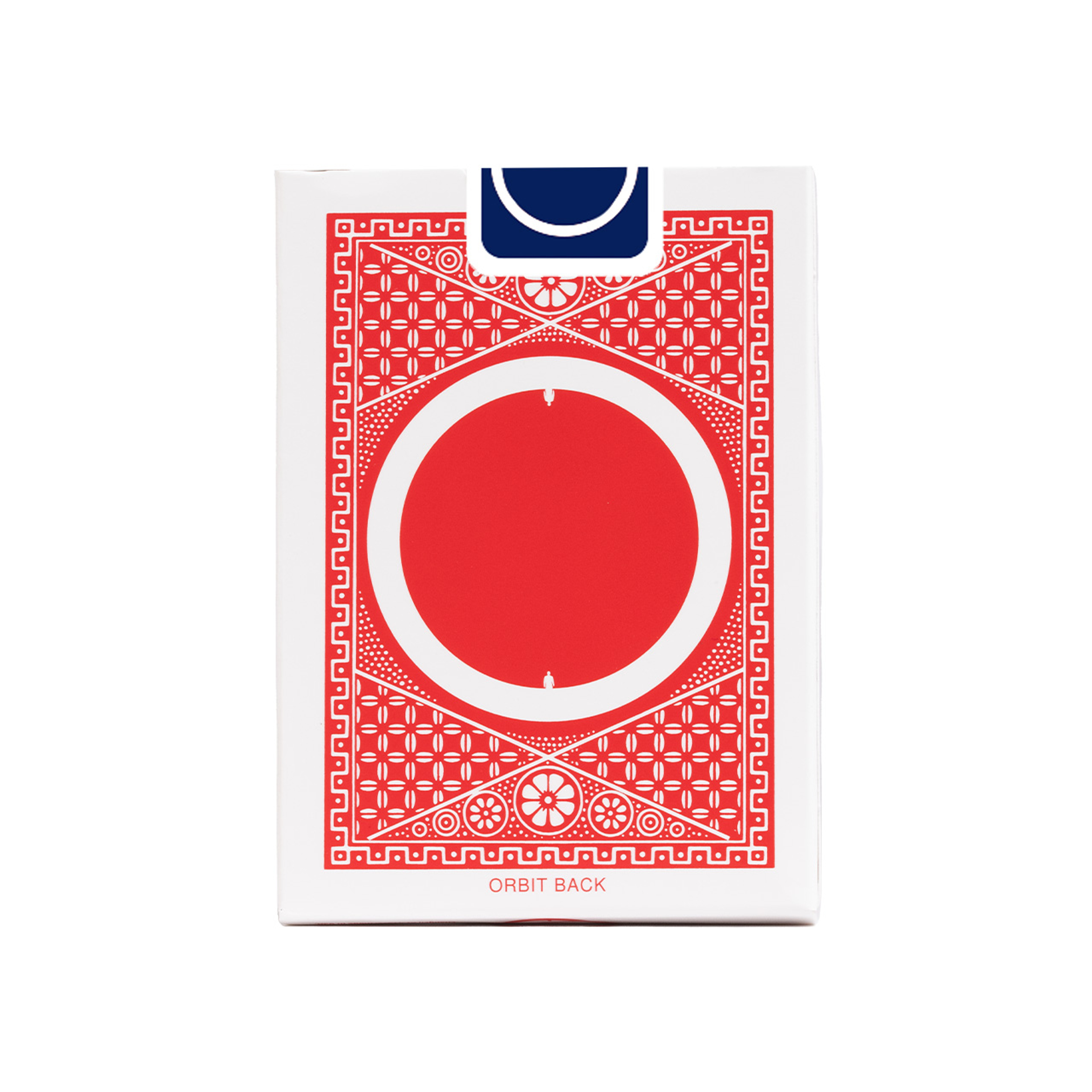 Orbit Red Playing Cards
