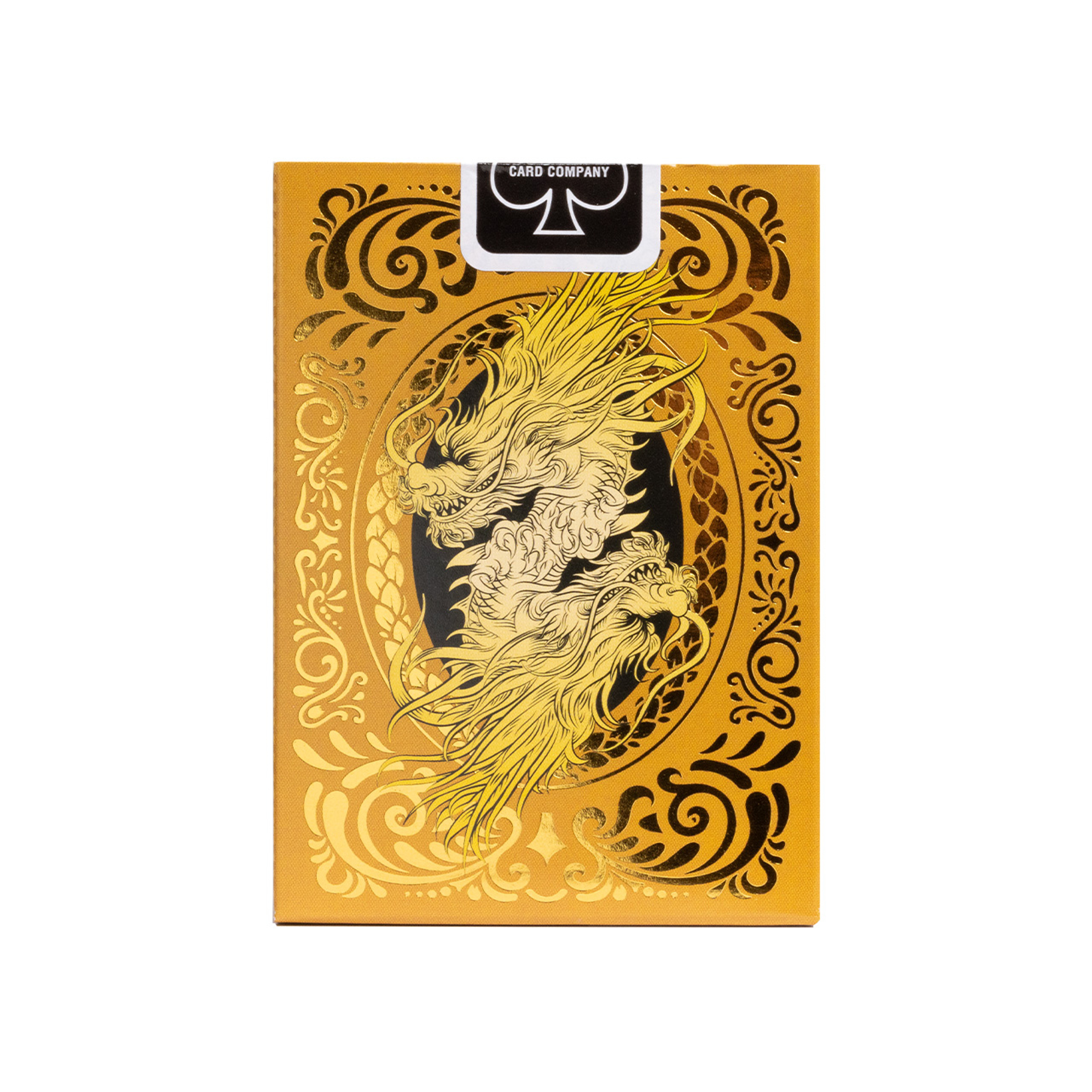 Gold Dragon Playing Cards