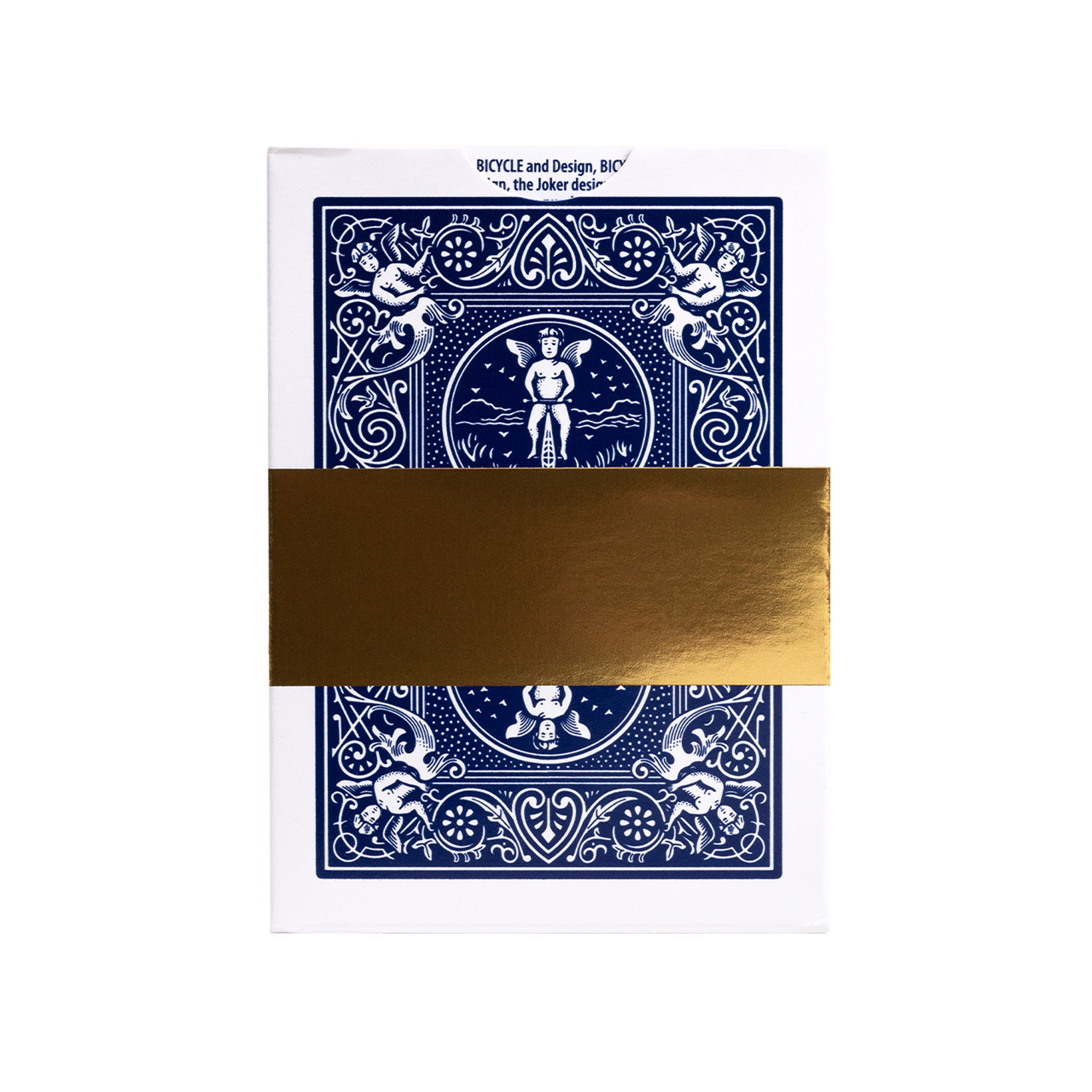 1st Rider Back Blue Playing Cards