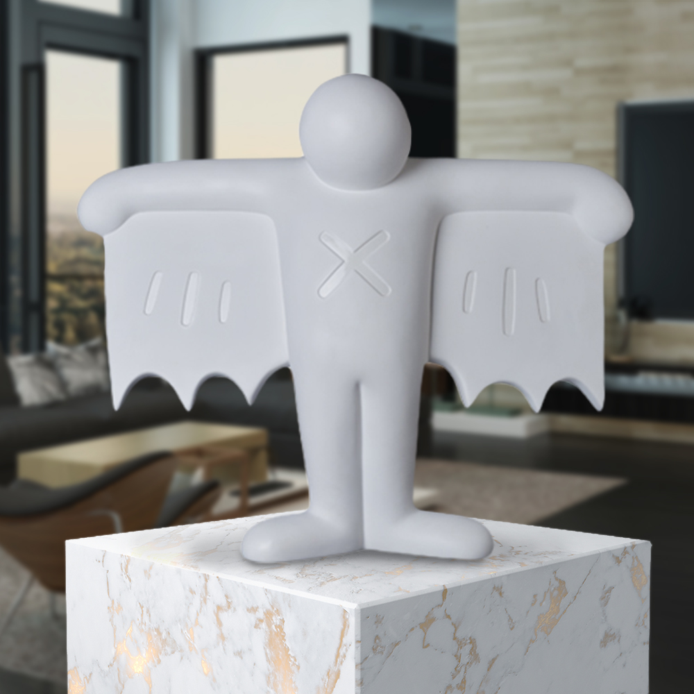 Keith Haring Flying Devil (White Version)