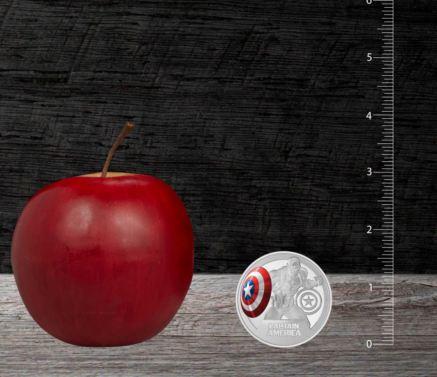 Captain America 1oz Silver Coin