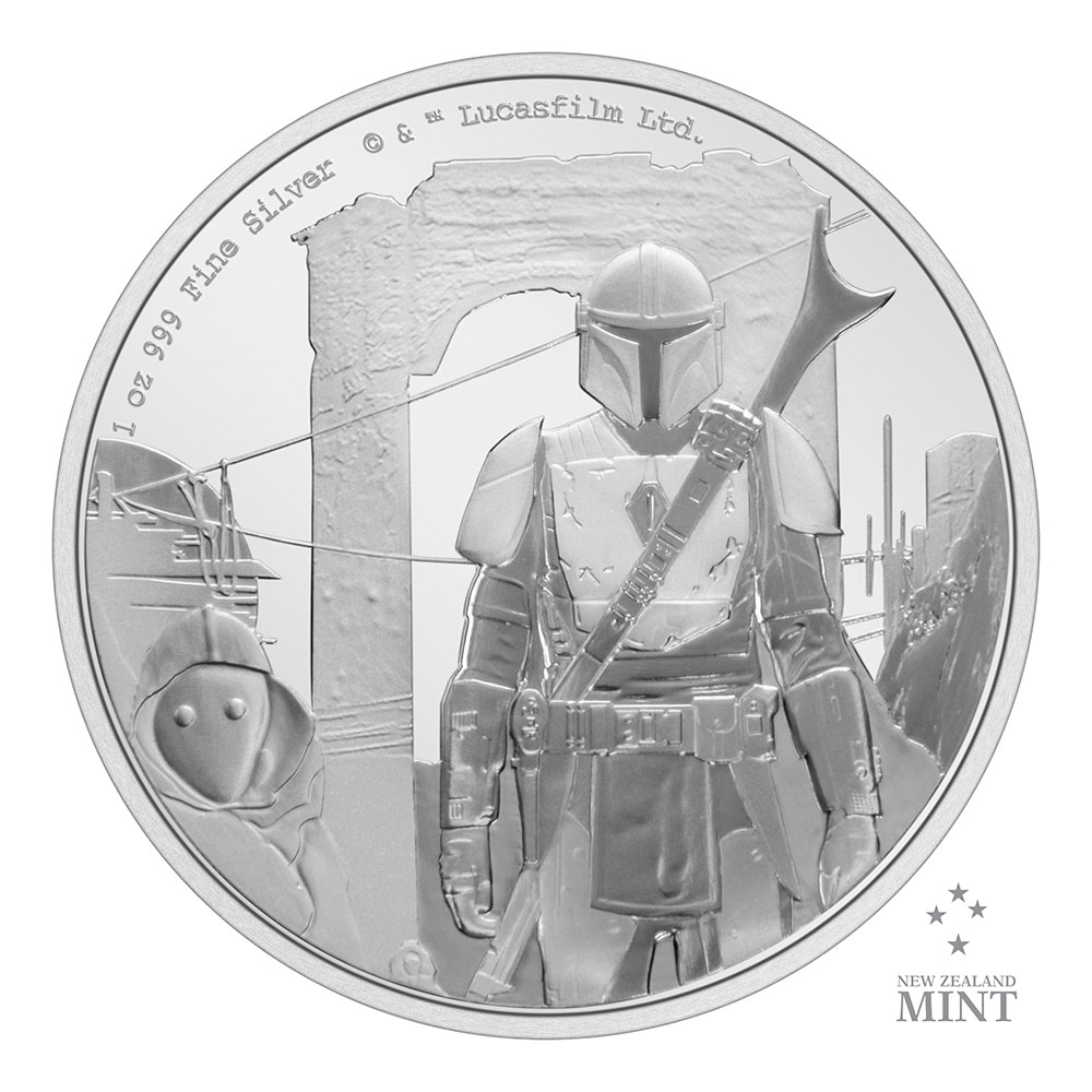 The Mandalorian™ Classic 1oz Silver Coin