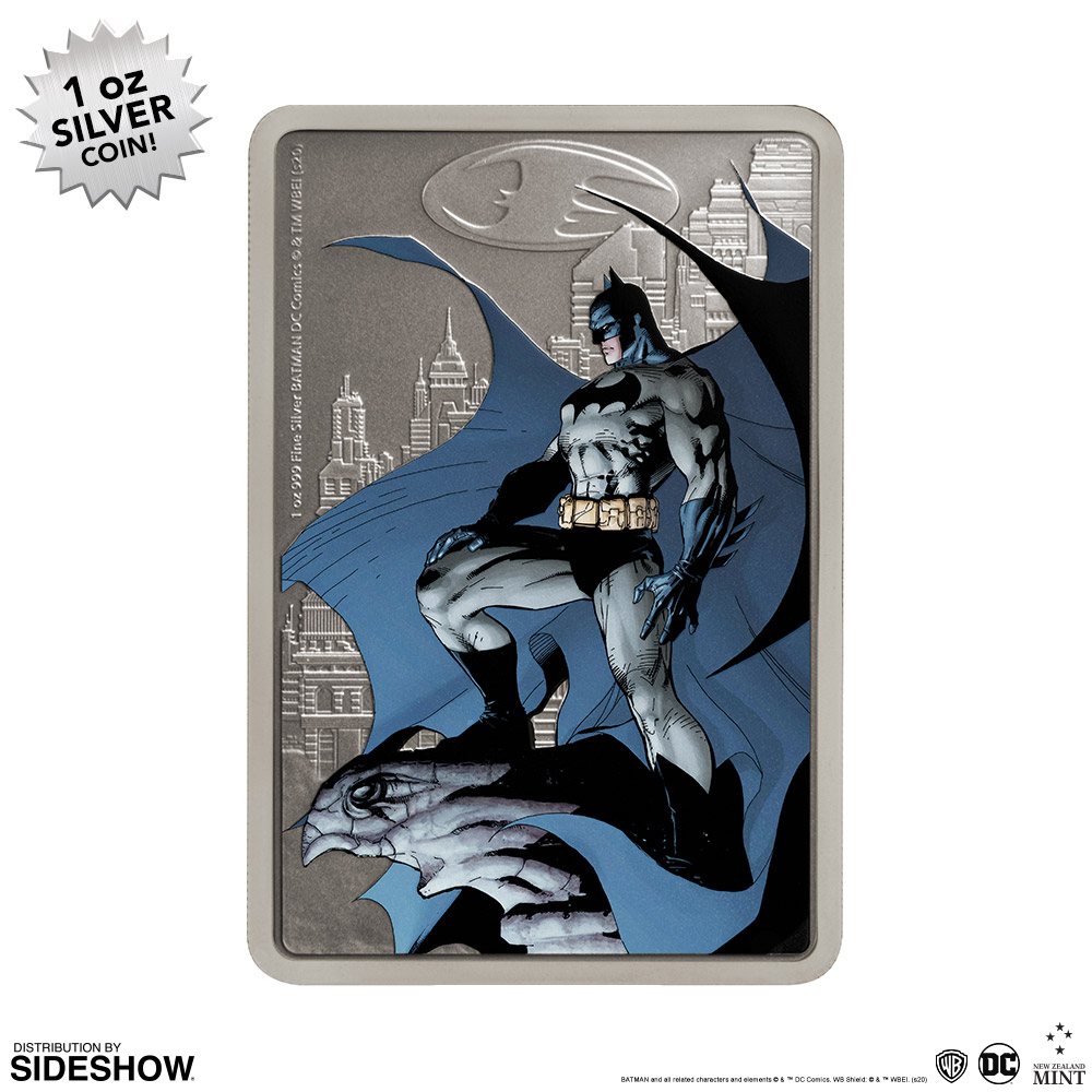 The Caped Crusader - Gotham City Silver Coin