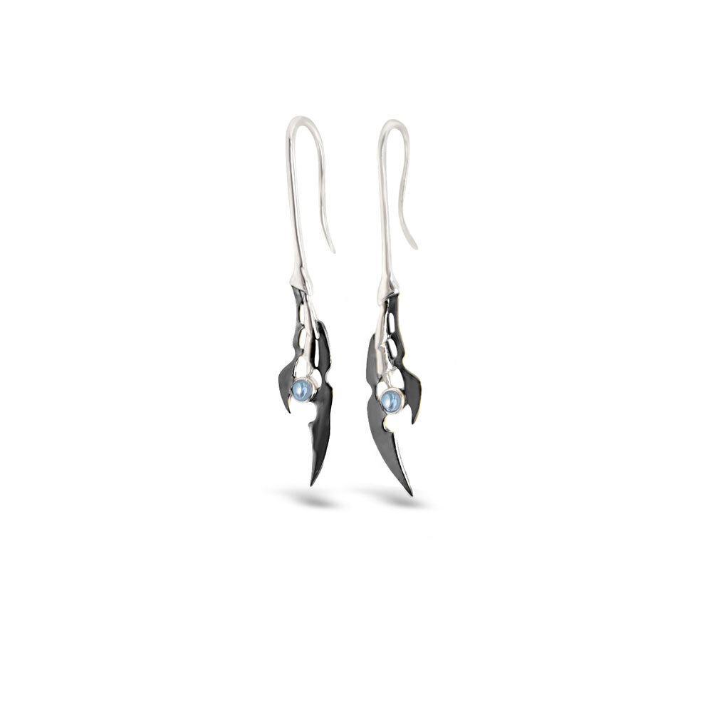 Loki Earrings (Black Rhodium)