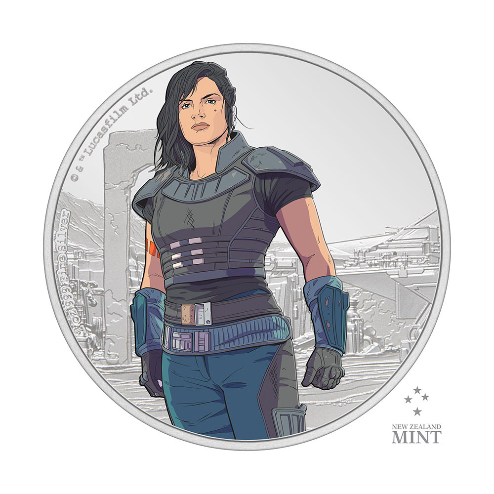 Cara Dune 1oz Silver Coin