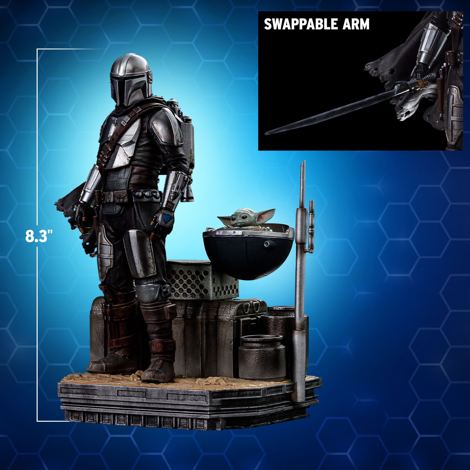 Din Djarin and Din Grogu