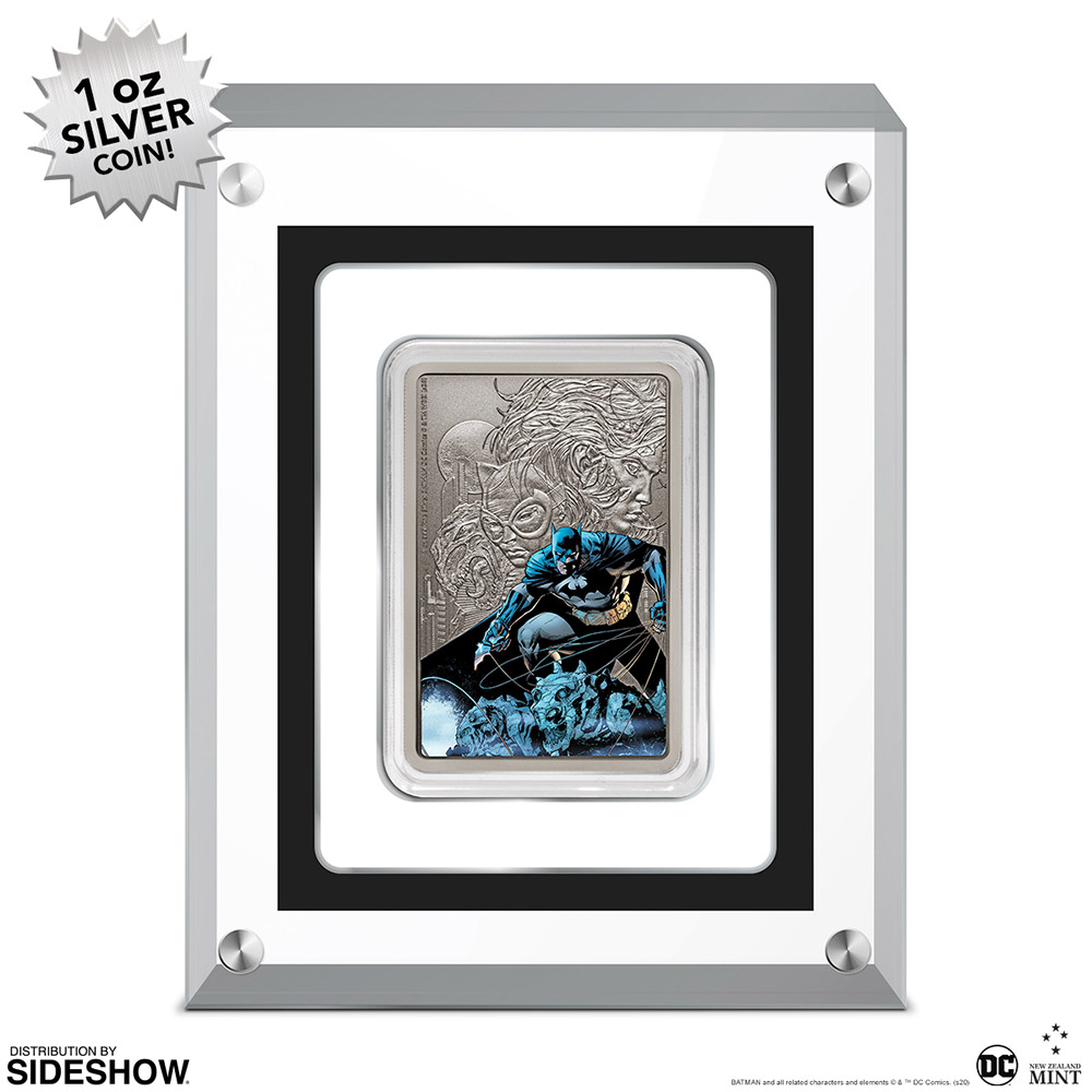 The Caped Crusader - Batman 1oz Silver Coin