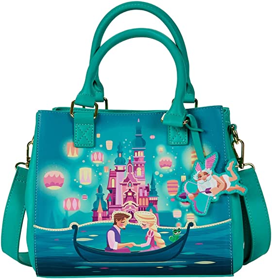 Tangled Princess Castle Cross Body Bag