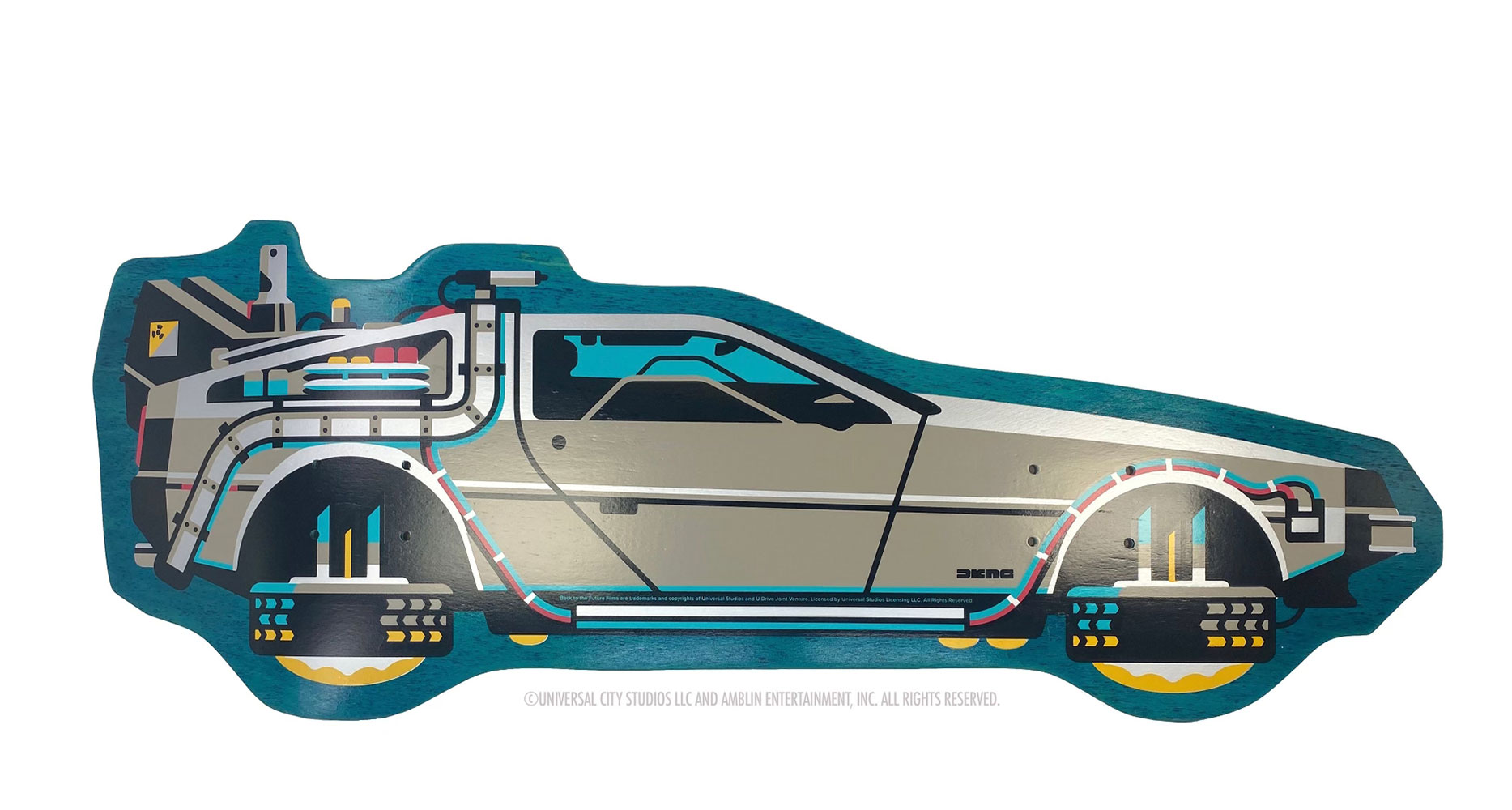 Back to The Future PART II DeLorean Shaped