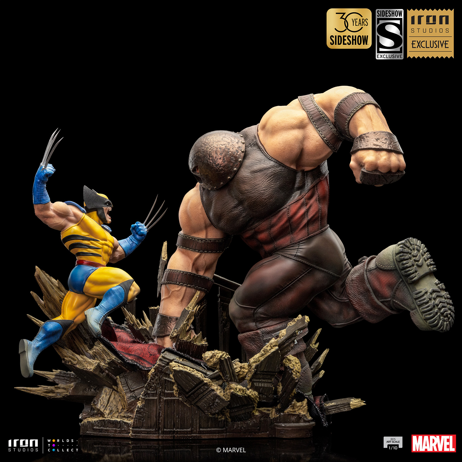 Wolverine vs Juggernaut