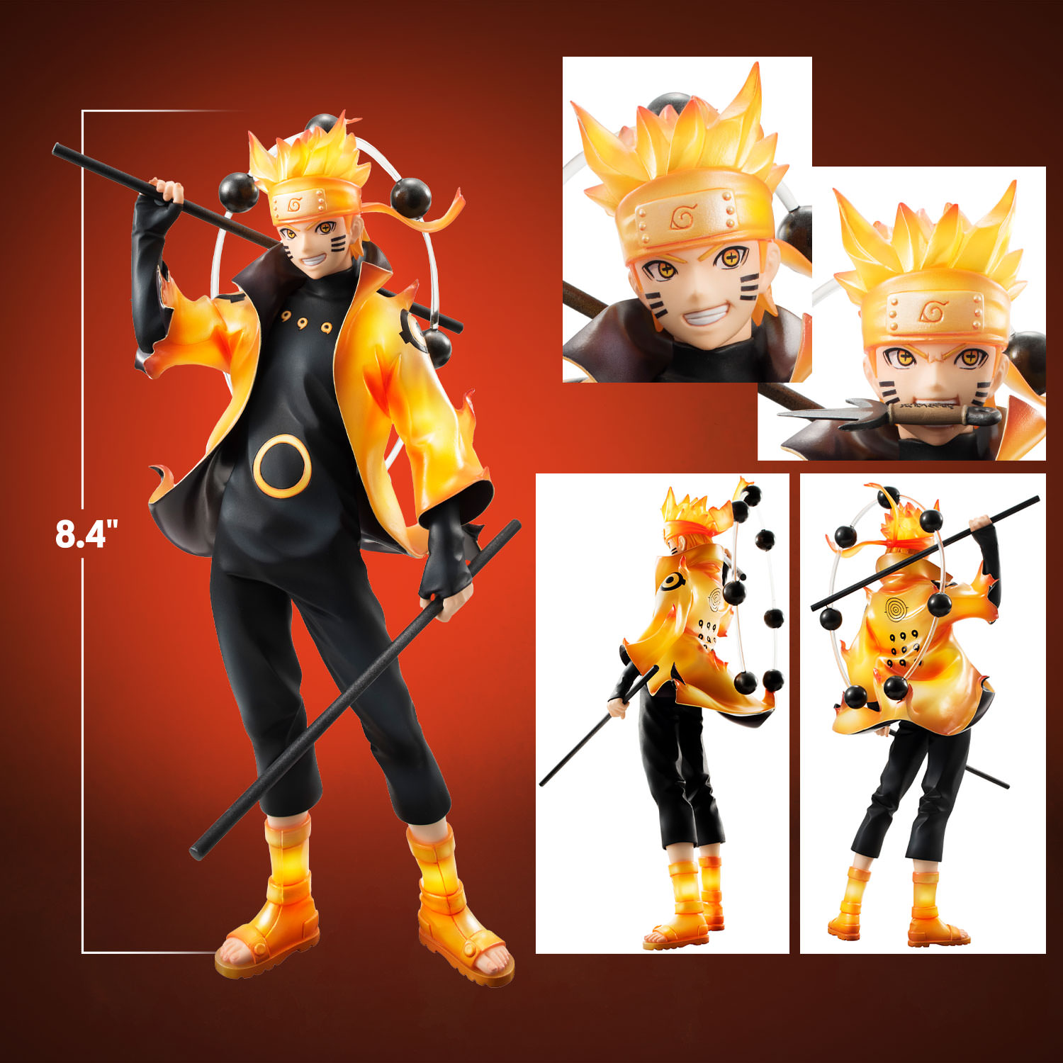 Naruto Uzumaki Six Paths Sage Mode (GE.M. 15th Anniversary Version)