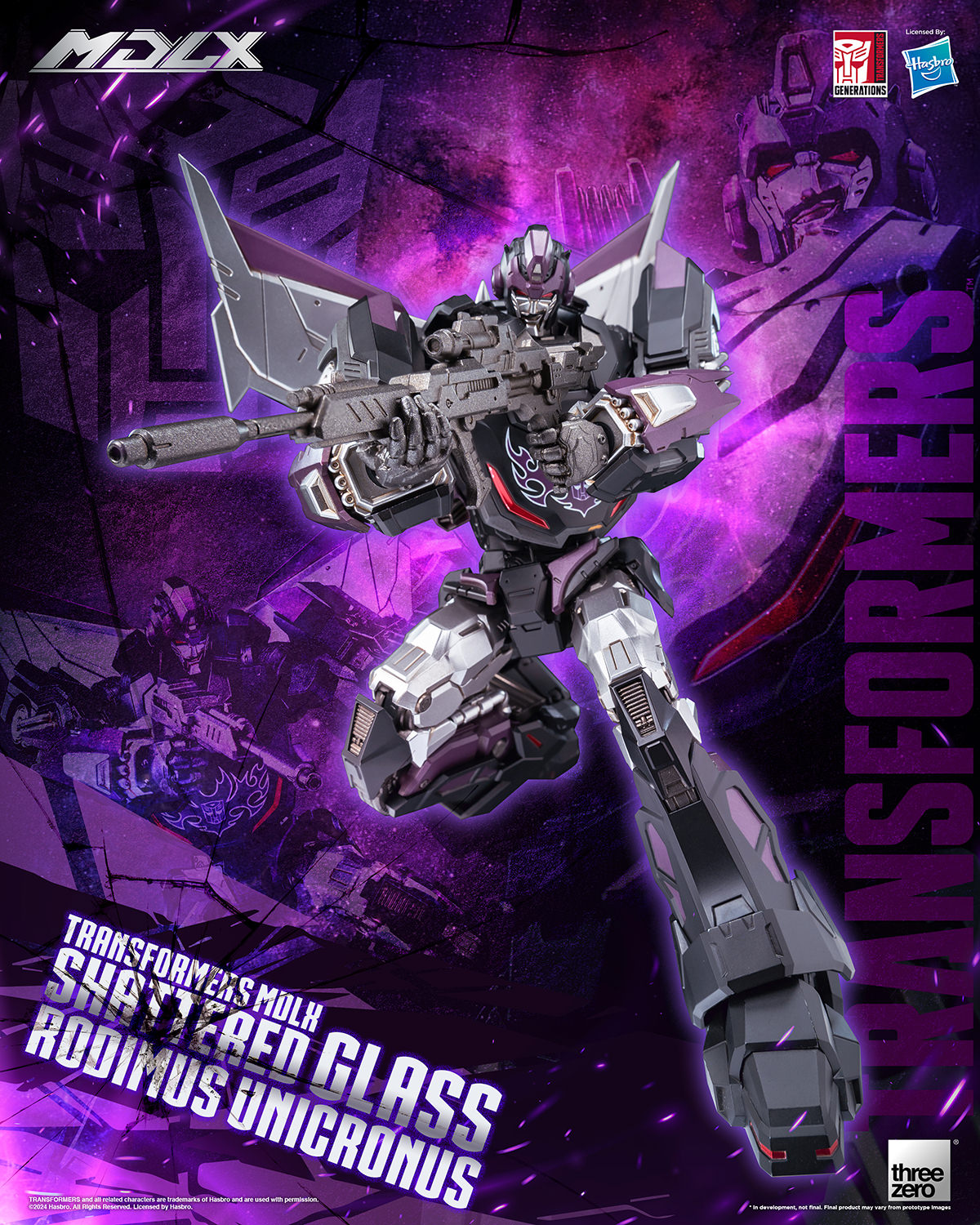 Shattered Glass Rodiumus Unicronus MDLX